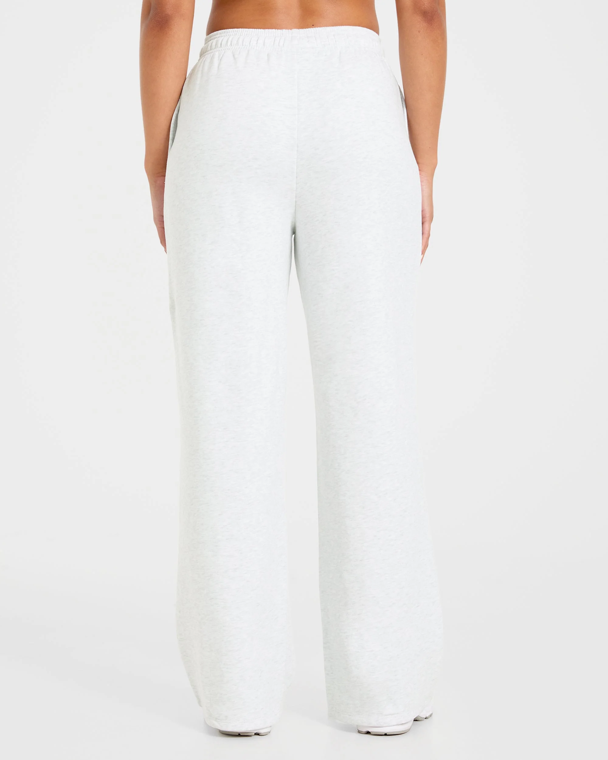 Lifestyle Oversized Straight Leg Joggers - Heather Grijs - Image 2