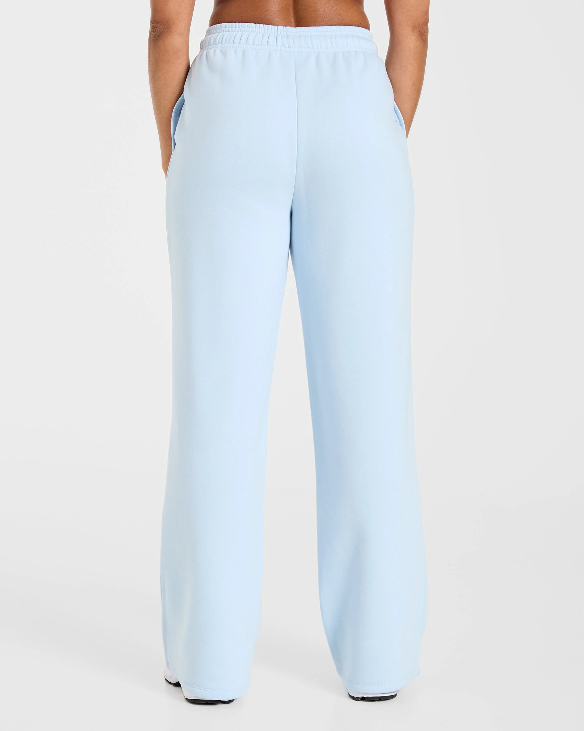 Lifestyle Oversized Straight Leg Joggers - Spring Blauw - Image 2