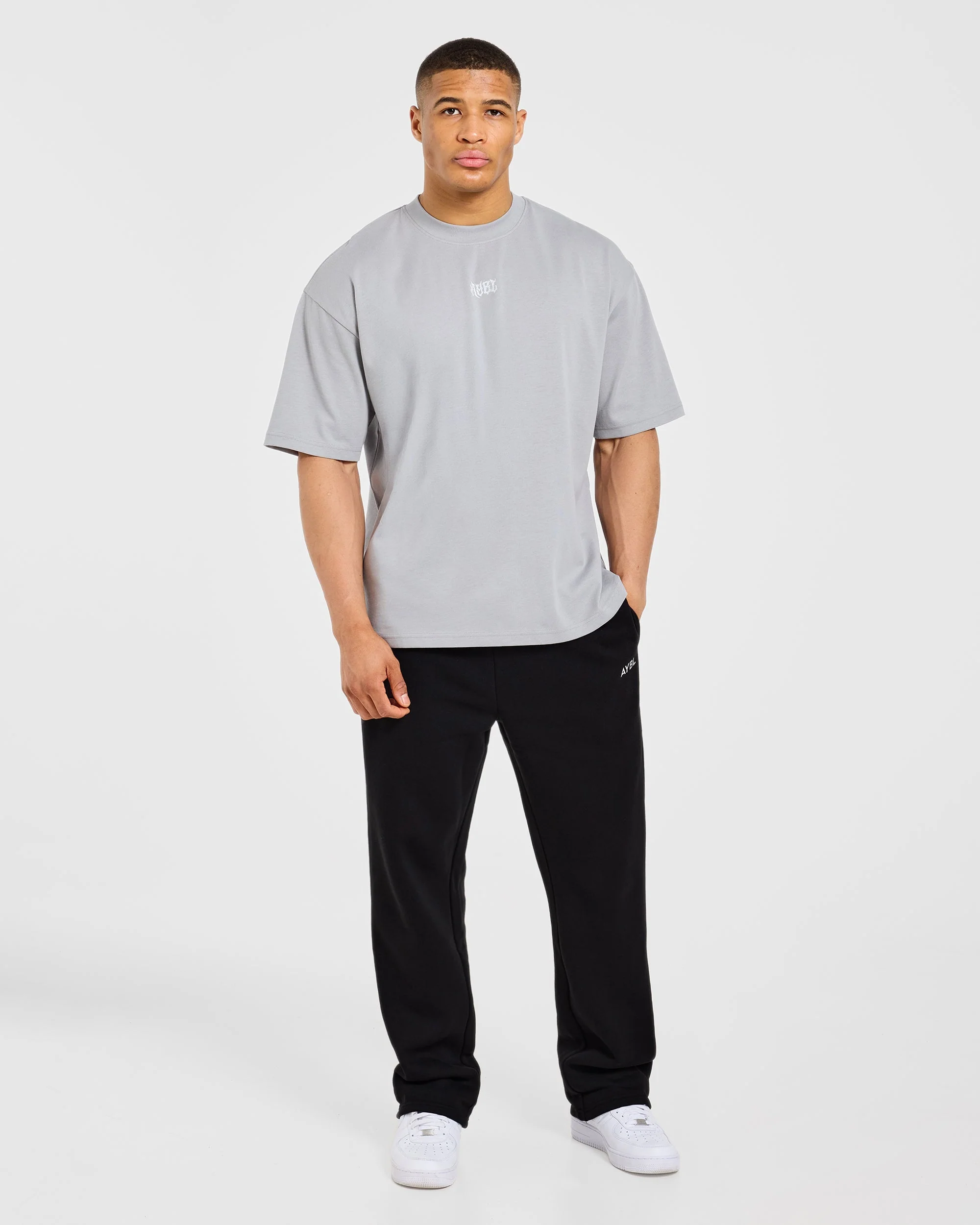Lift Forge Oversized T Shirt - Storm Grijs - Image 3