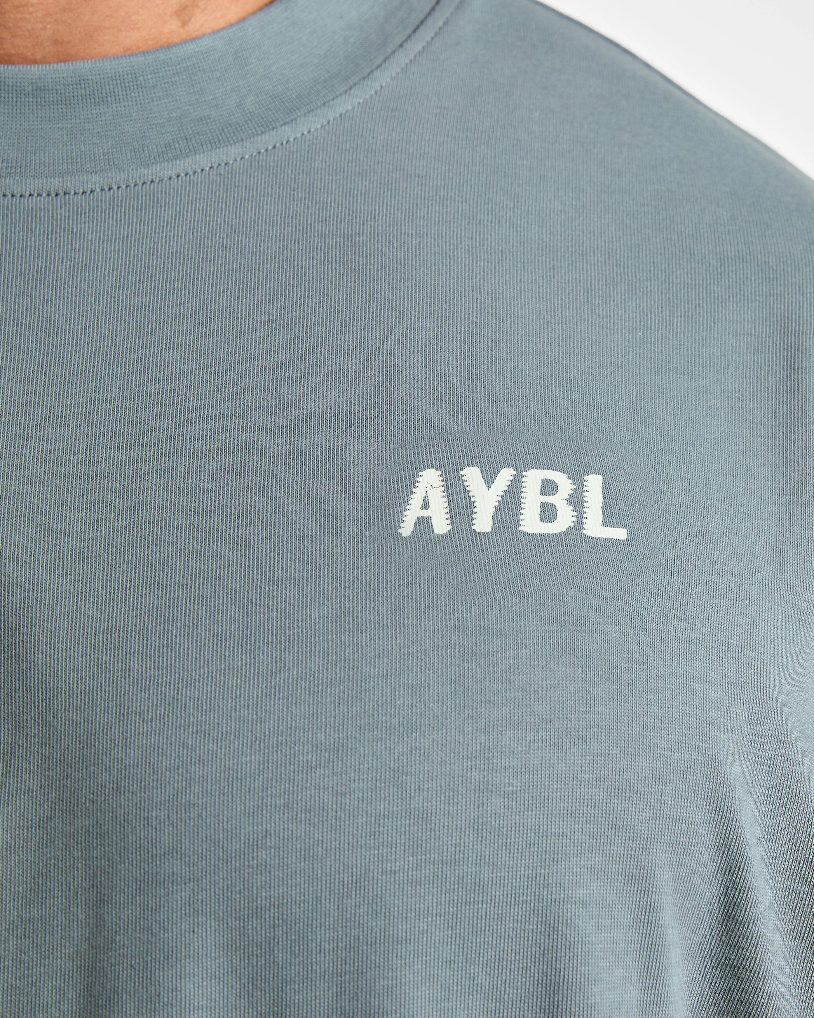 Lift Heavy Oversized T Shirt - Slate Blauw - Image 6