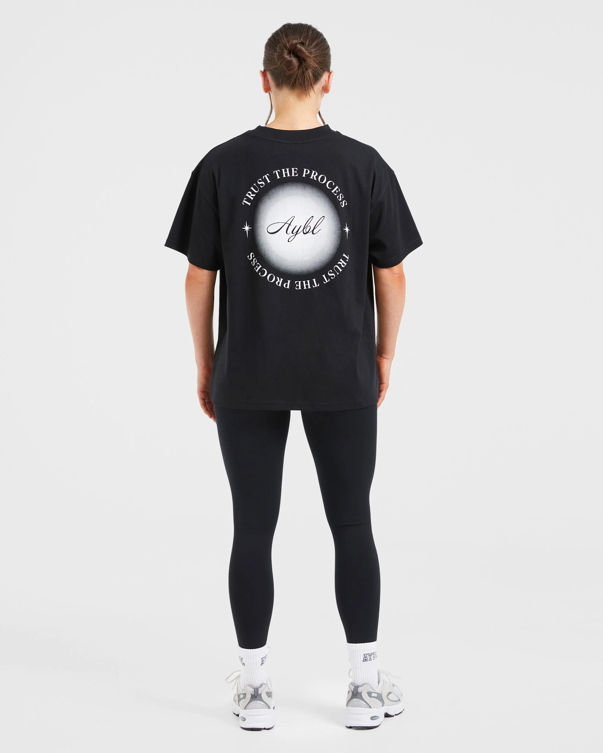Manifest Oversized T Shirt - Zwart - Image 4