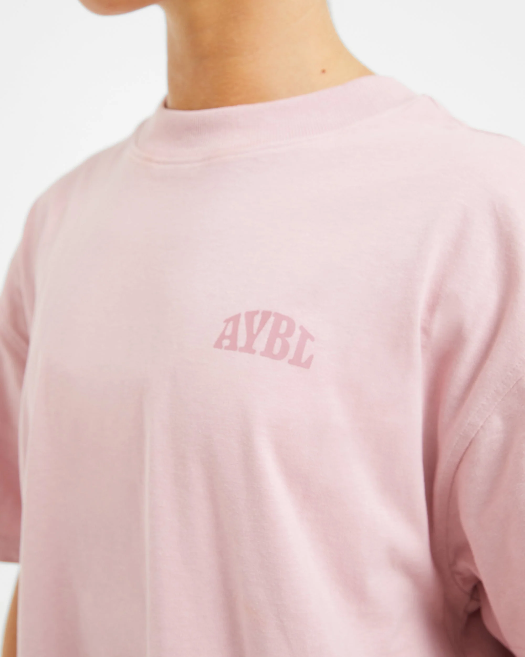 Mind Over Matter Oversized T Shirt - Roze - Image 5