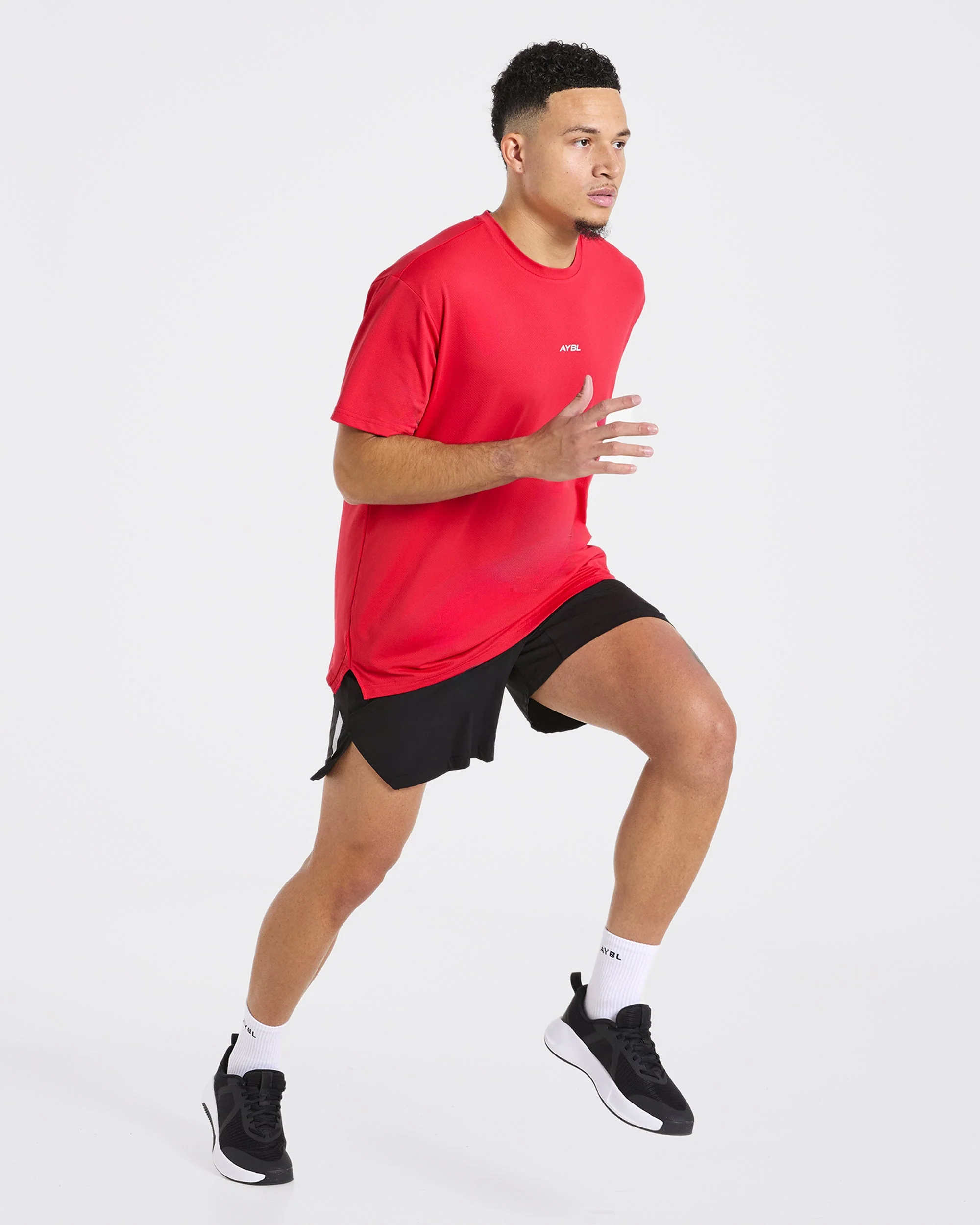 Motion T Shirt - Rood - Image 7