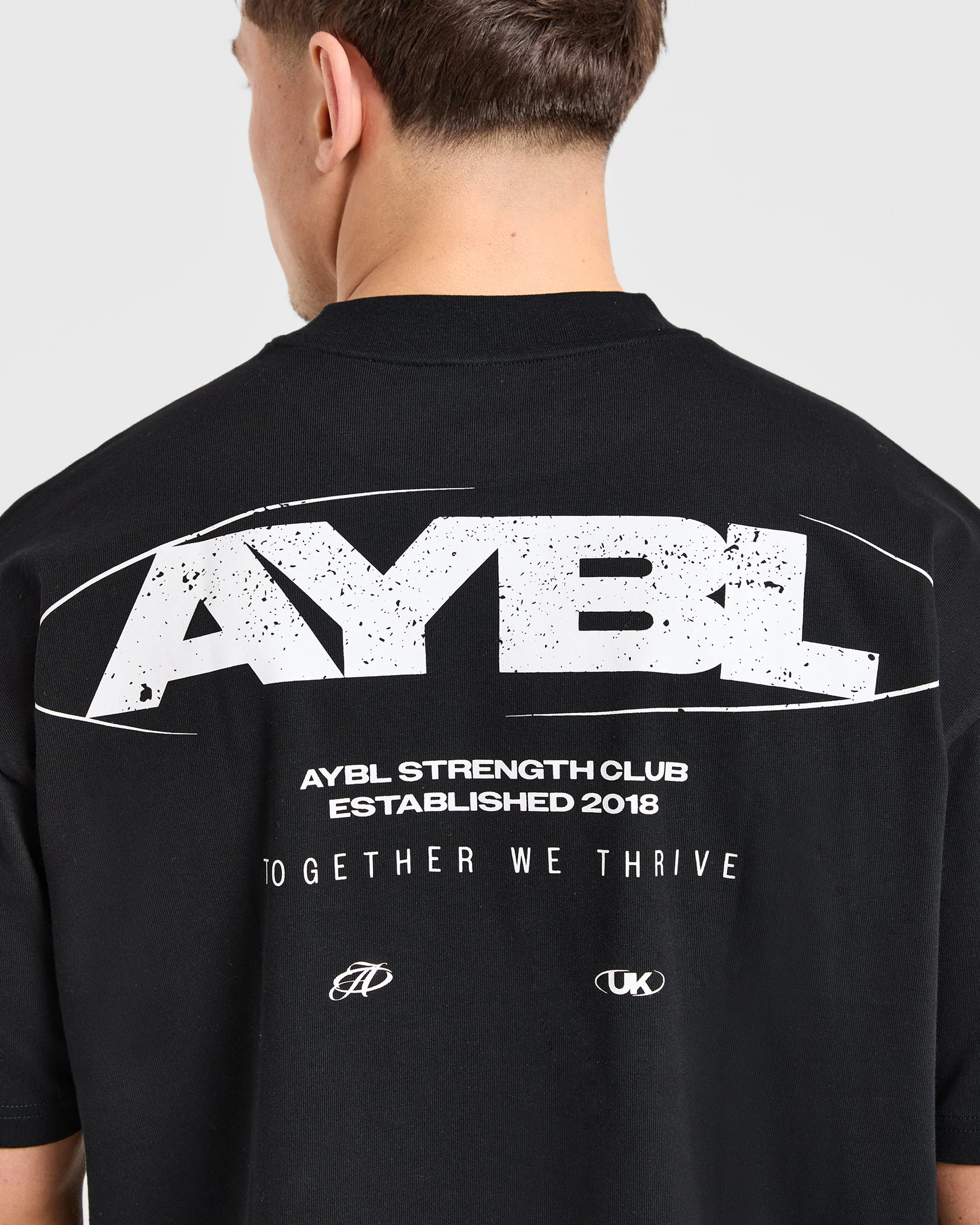 Orbit Oversized T Shirt - Zwart - Image 5
