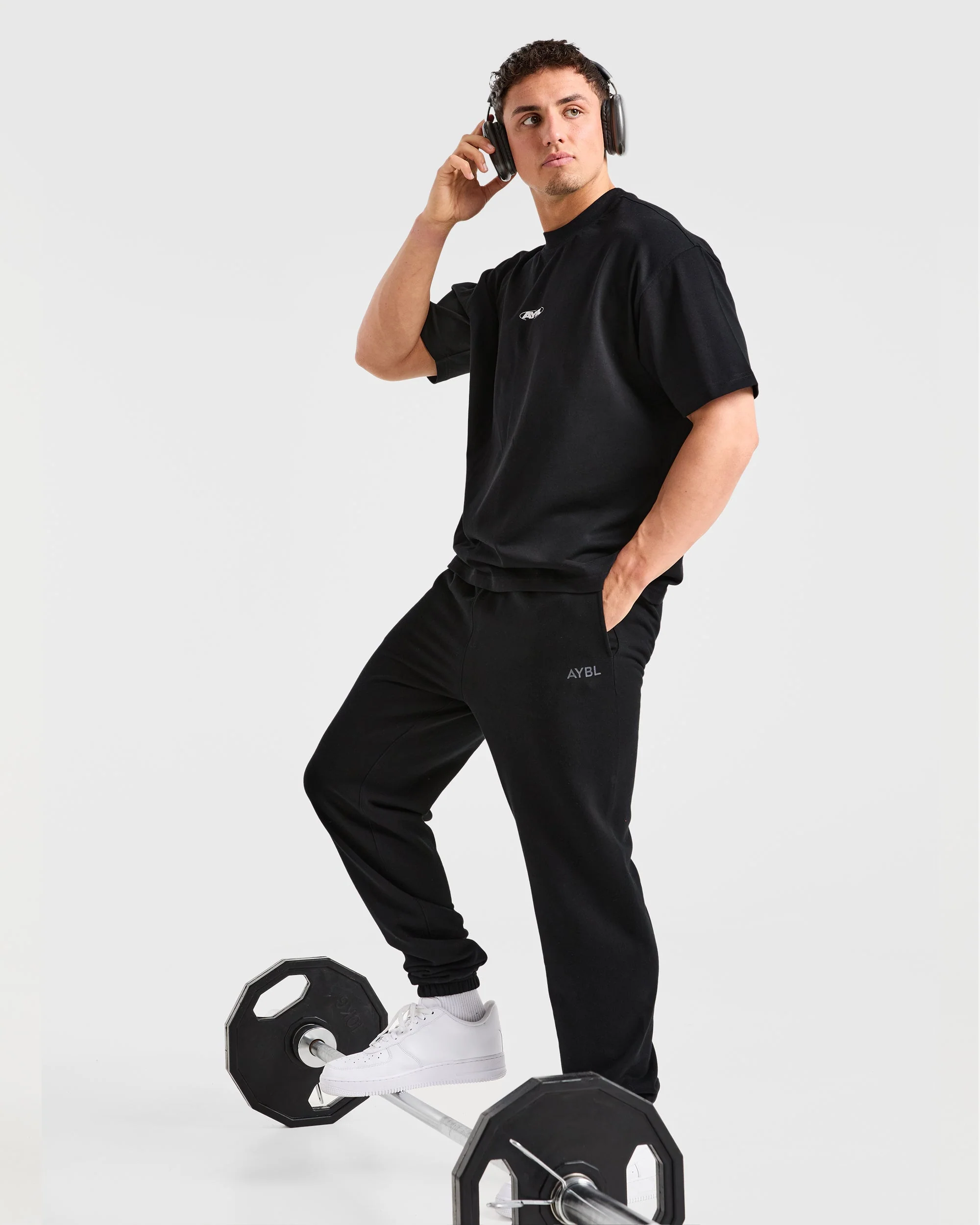 Orbit Oversized T Shirt - Zwart - Image 8