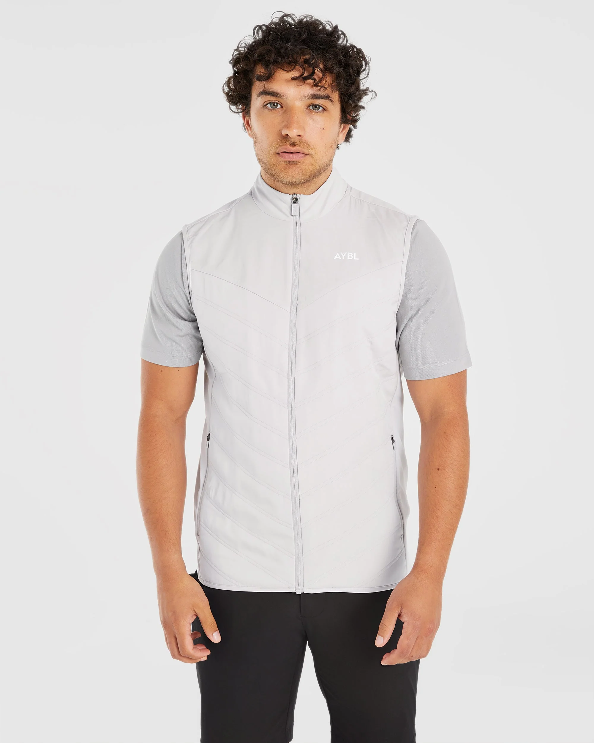 Performance Hybrid Gilet - Ice Grijs