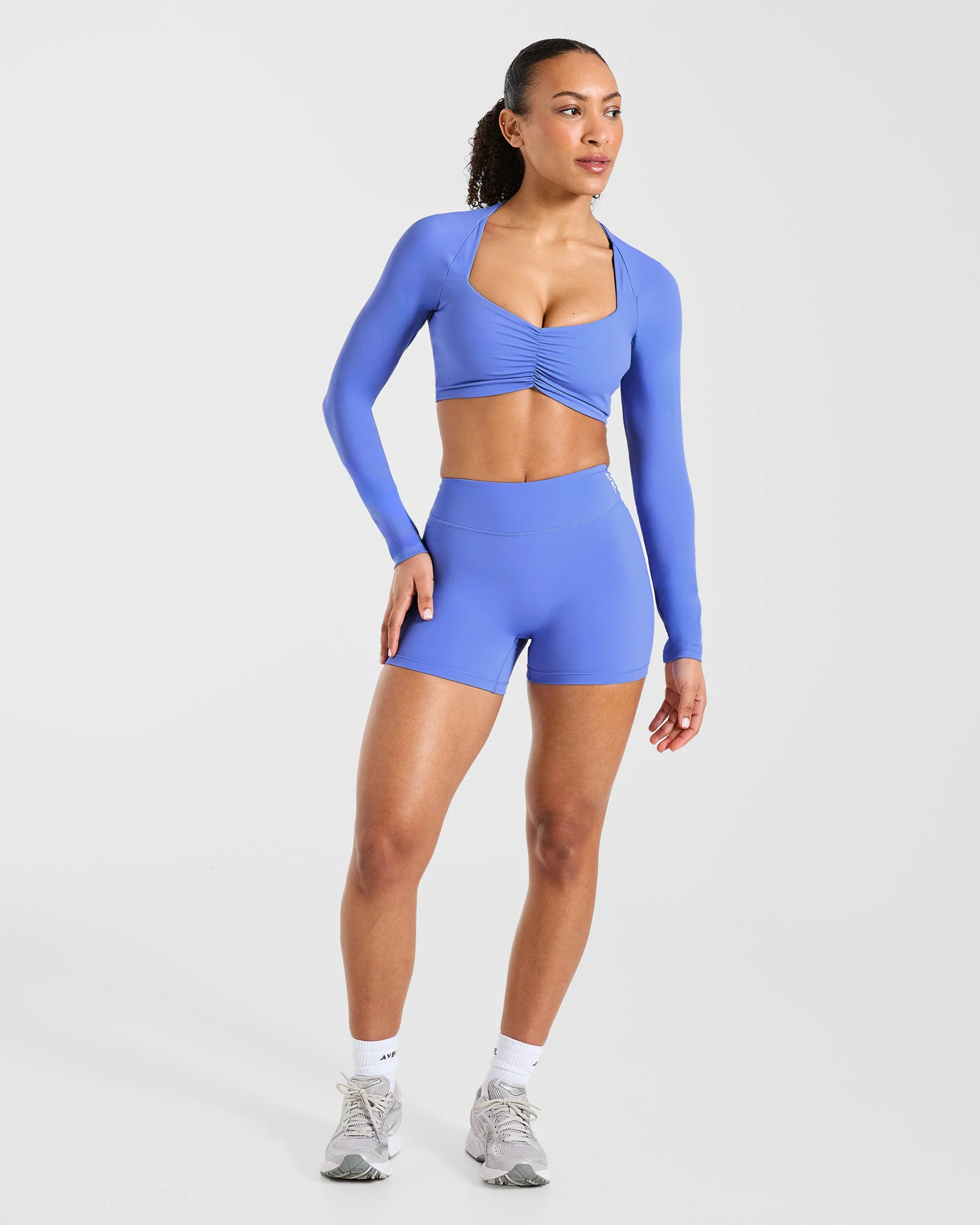 Physique Shorts - Cornflower Paars - Image 3