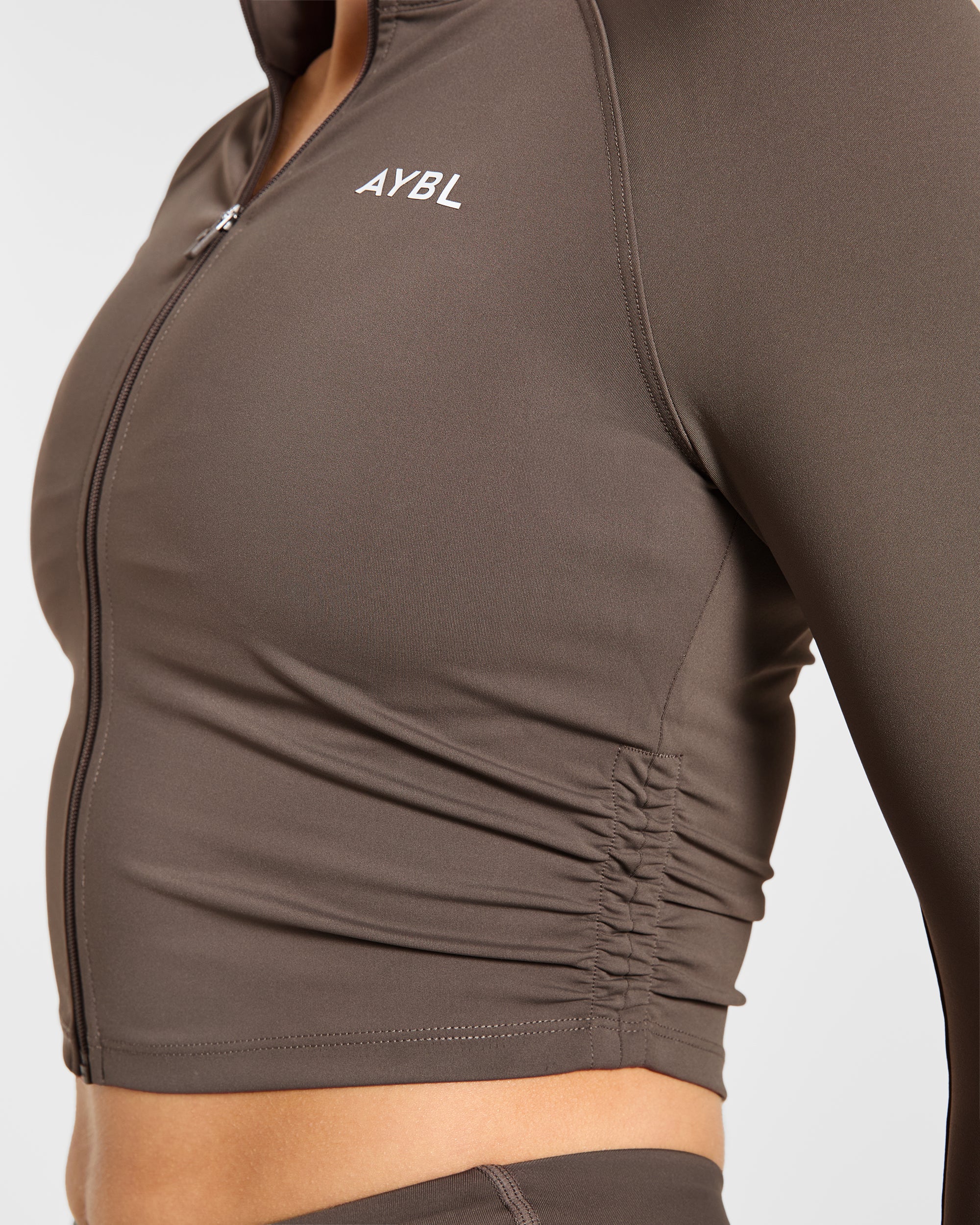 Physique Zip Up Jacket - Bruin - Image 6