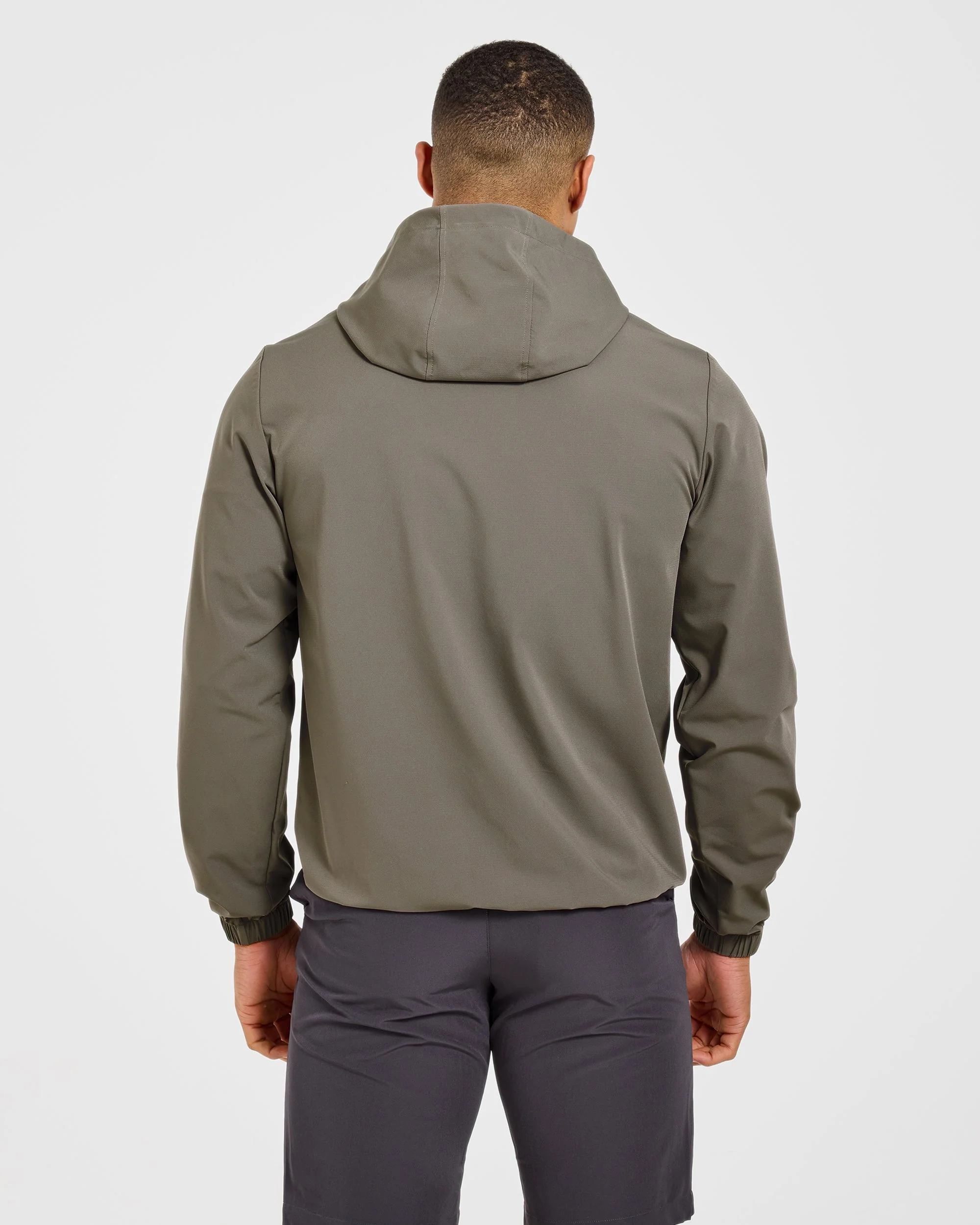 Precision 1/4 Zip Wind Pullover - Deep Woodland - Image 2