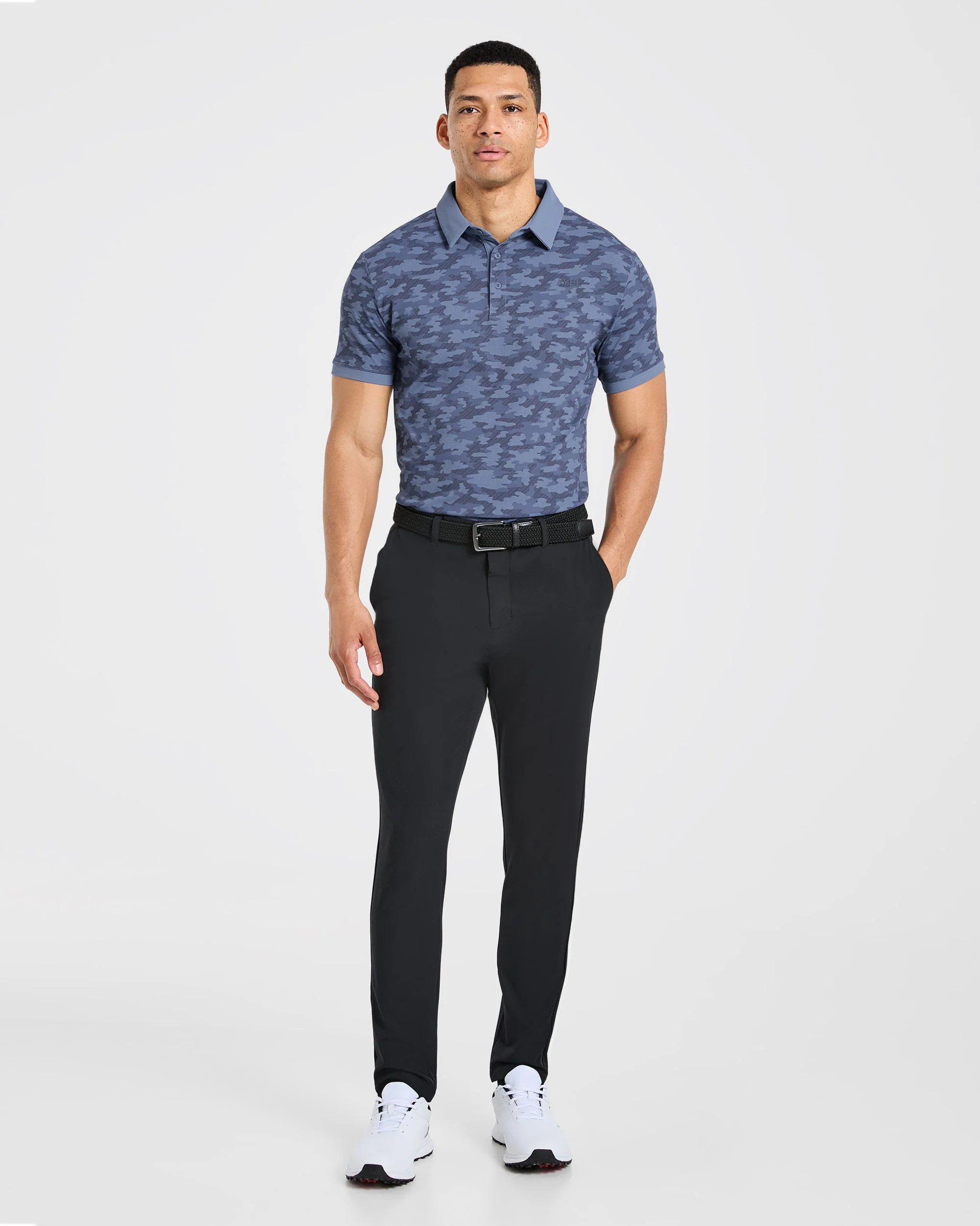 Precision Camo Polo - Blauw - Image 3