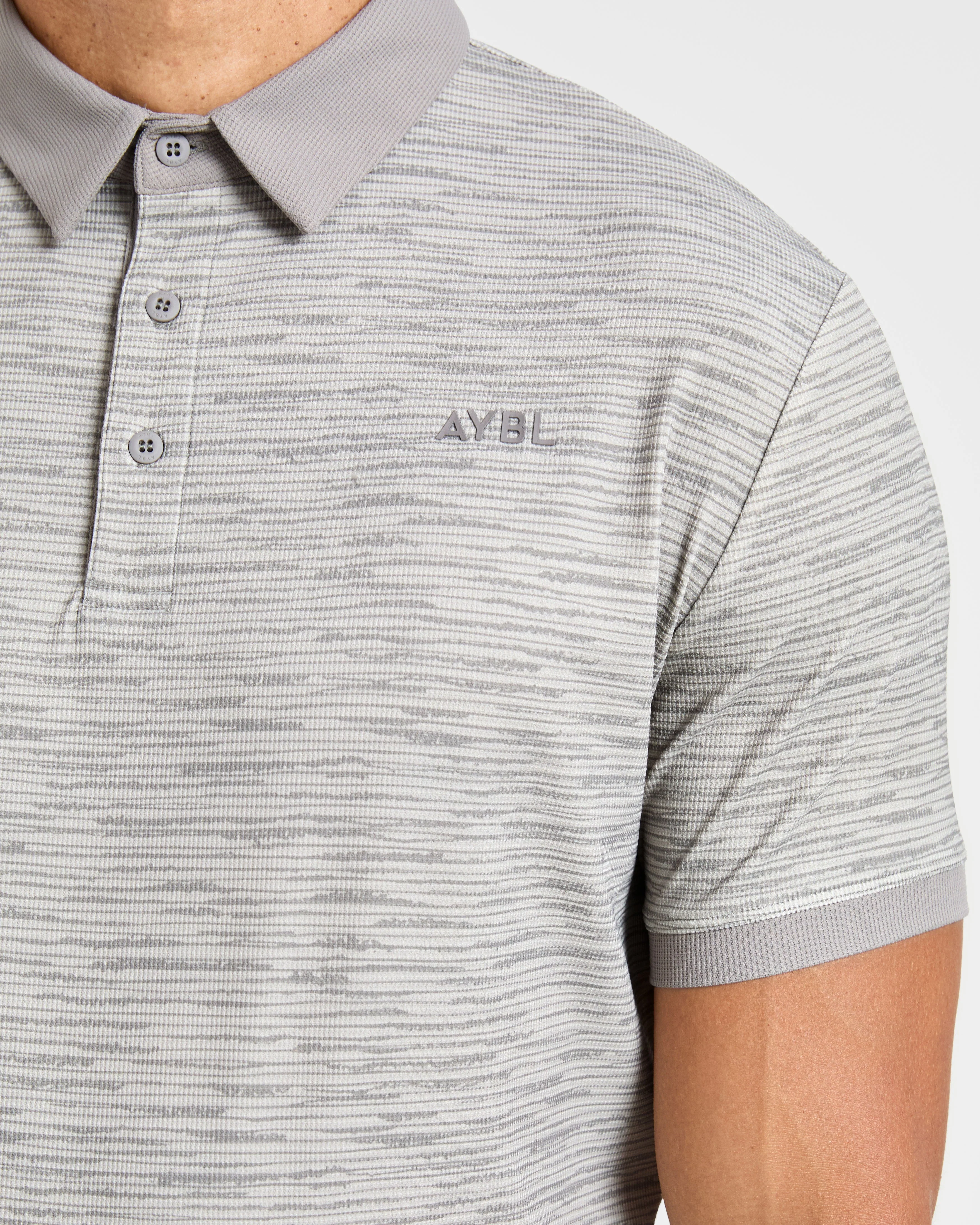 Precision Stripe Polo - Grijs - Image 5