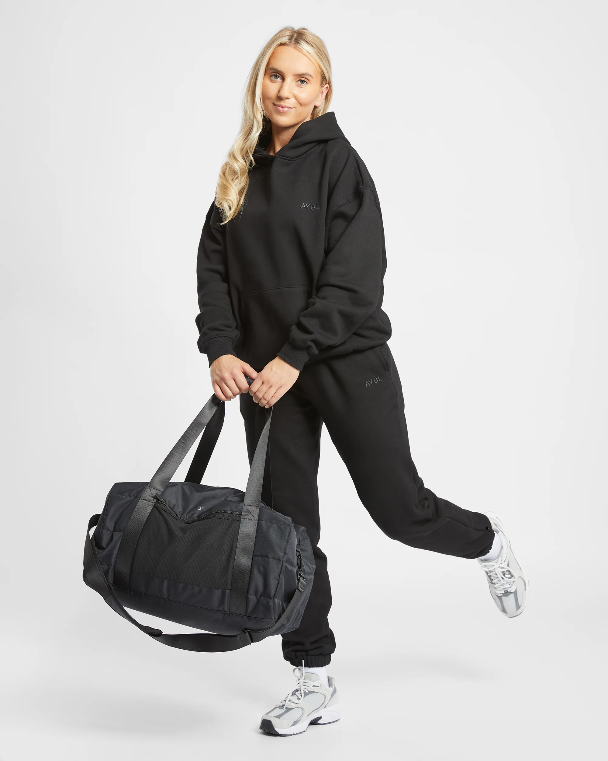 Premium Oversized Hoodie - Zwart - Image 8