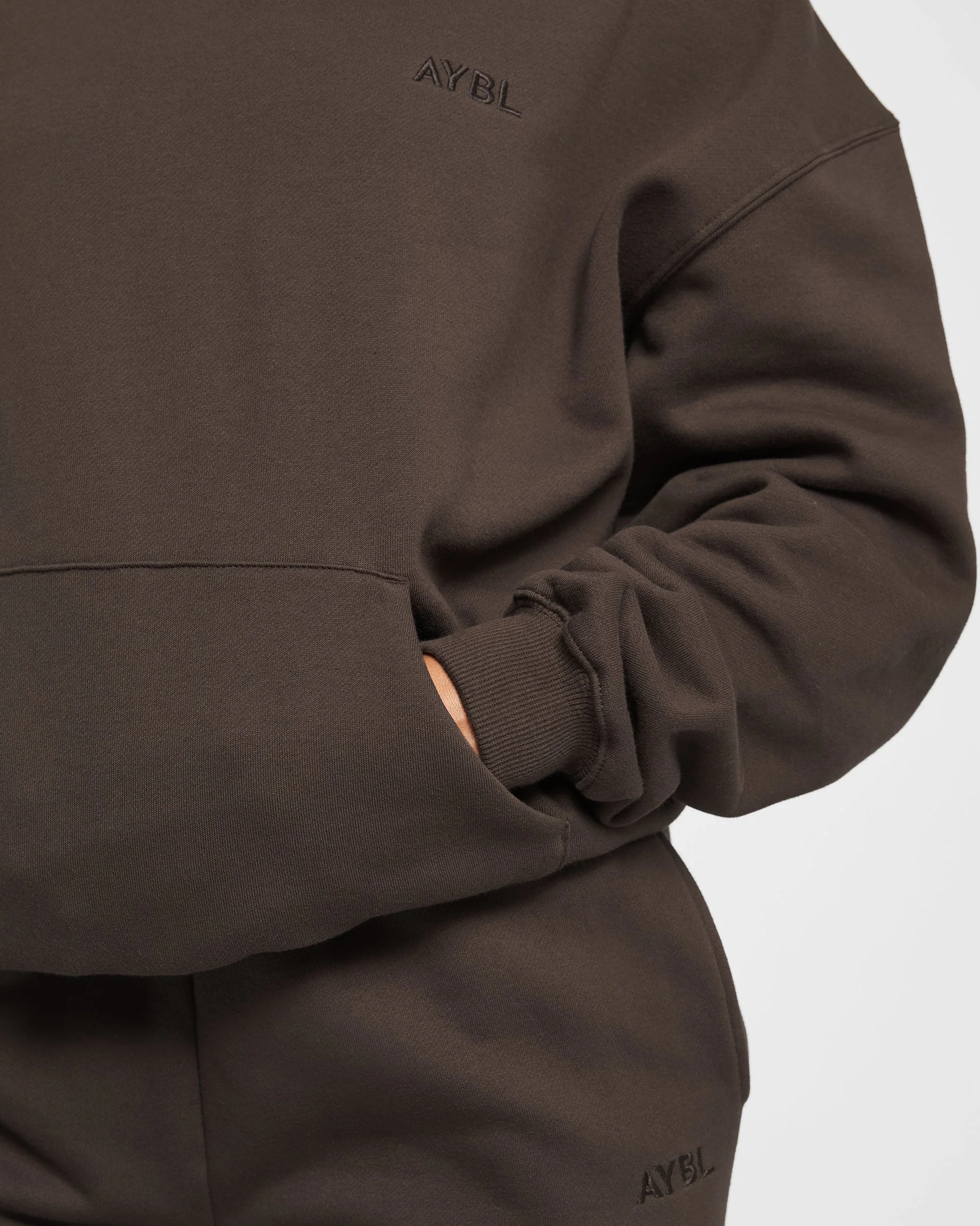 Premium Oversized Joggers - Coffee Bruin - Image 5