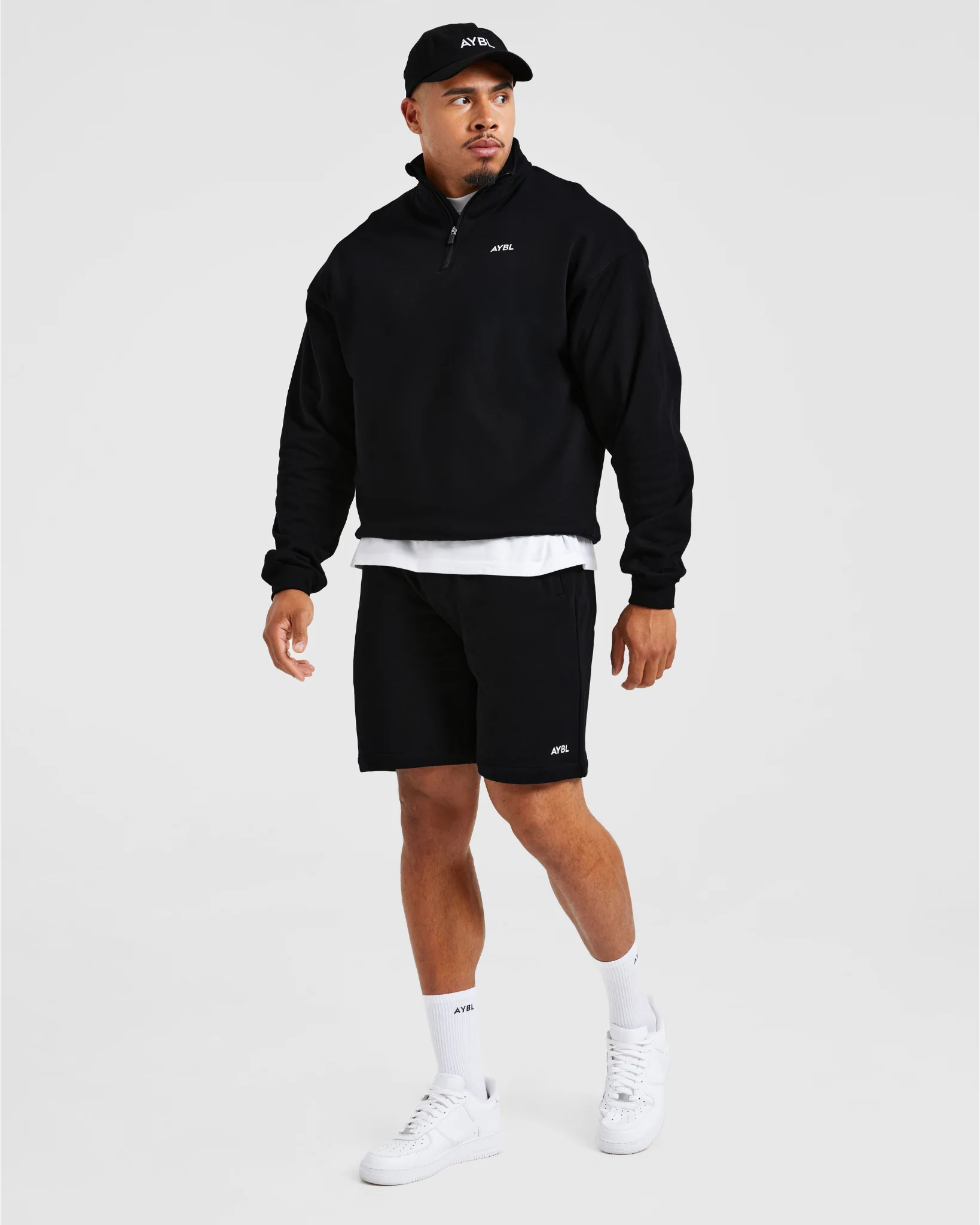 Rebound 1/4 Zip Pullover - Zwart - Image 7
