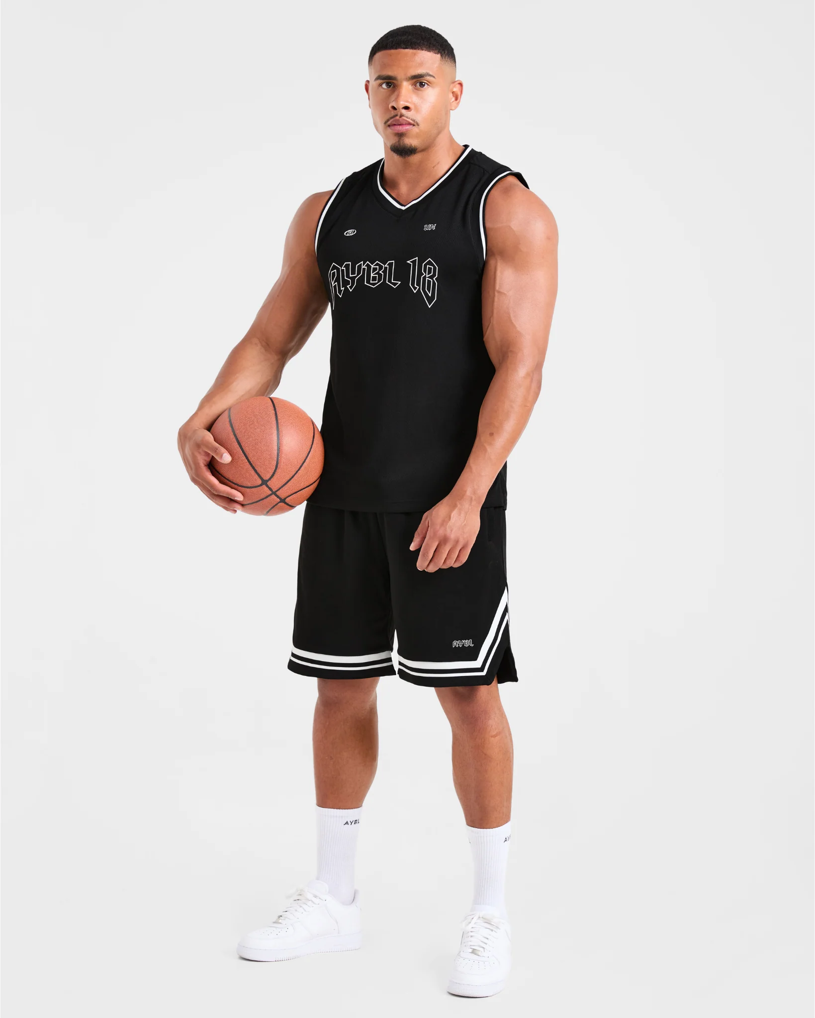 Rebound Stripe Shorts - Zwart - Image 8