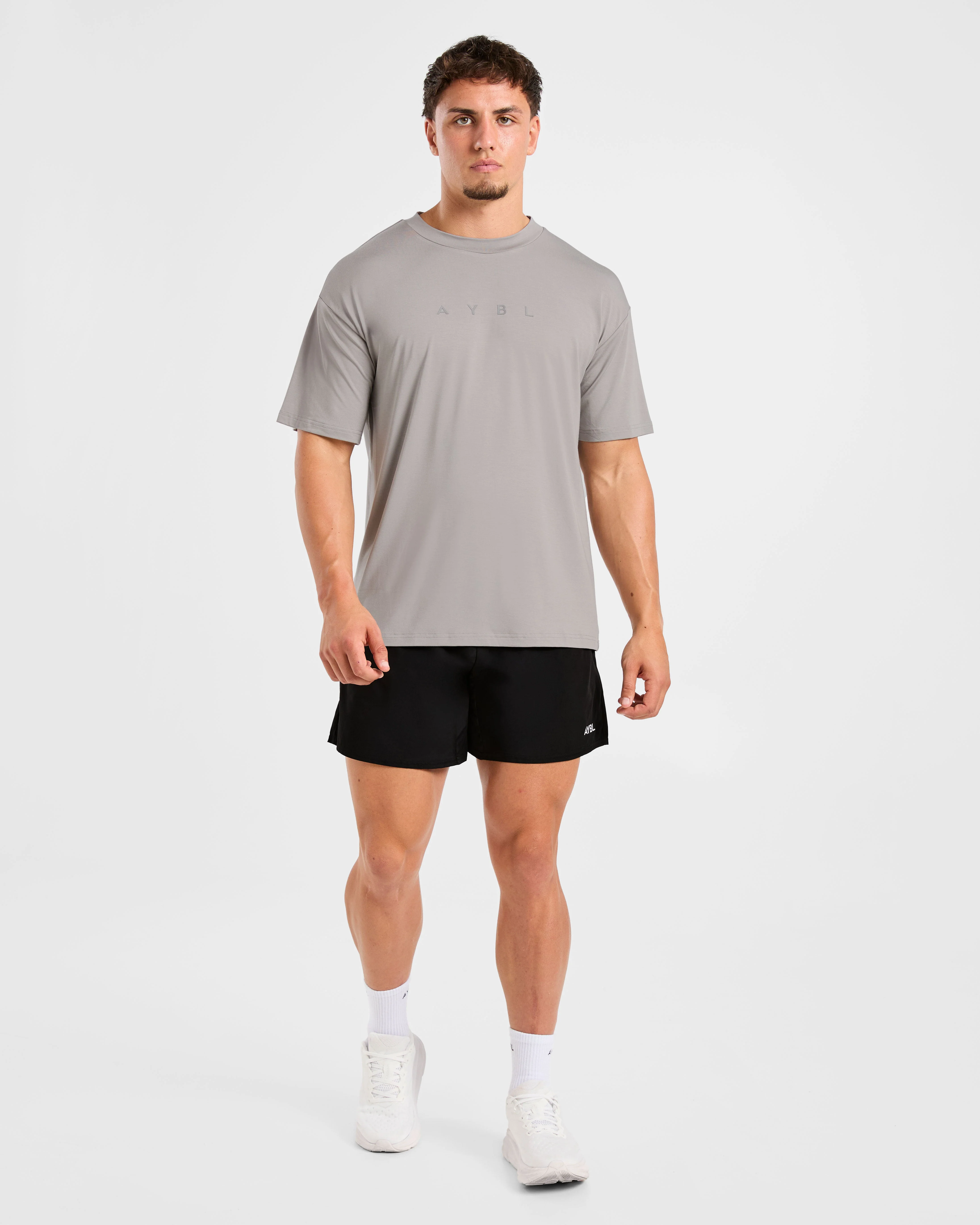 Reinforce Training T Shirt - Clay Grijs - Image 3
