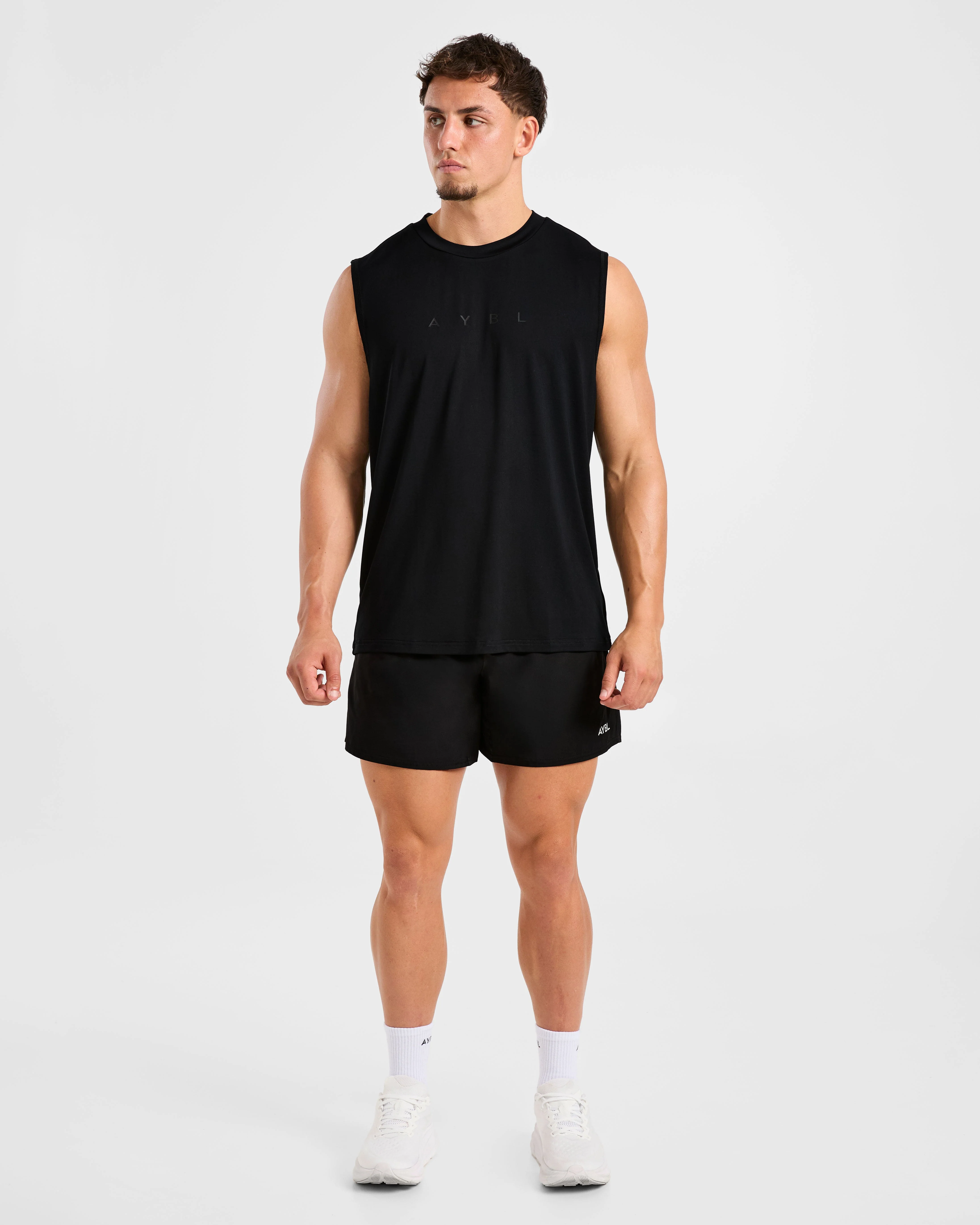 Reinforce Training Tank - Zwart - Image 3