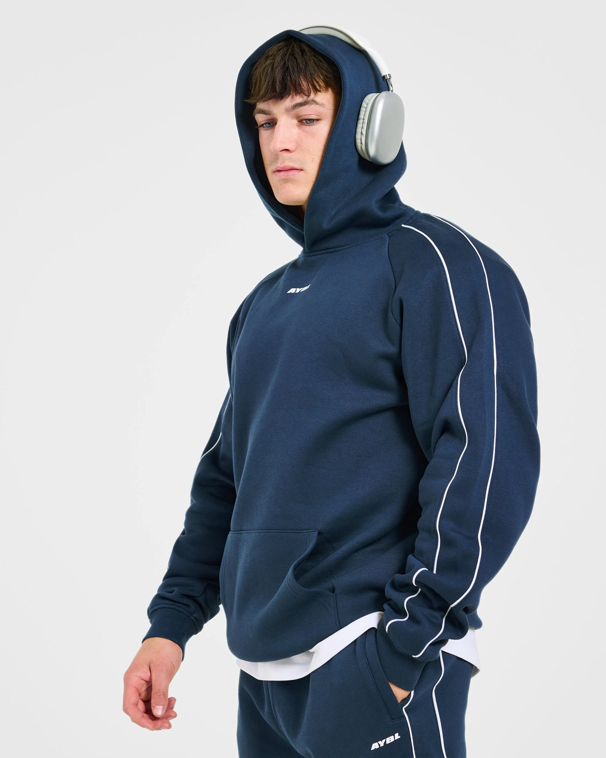 Restore Oversized Hoodie - Navy Blue - Image 7