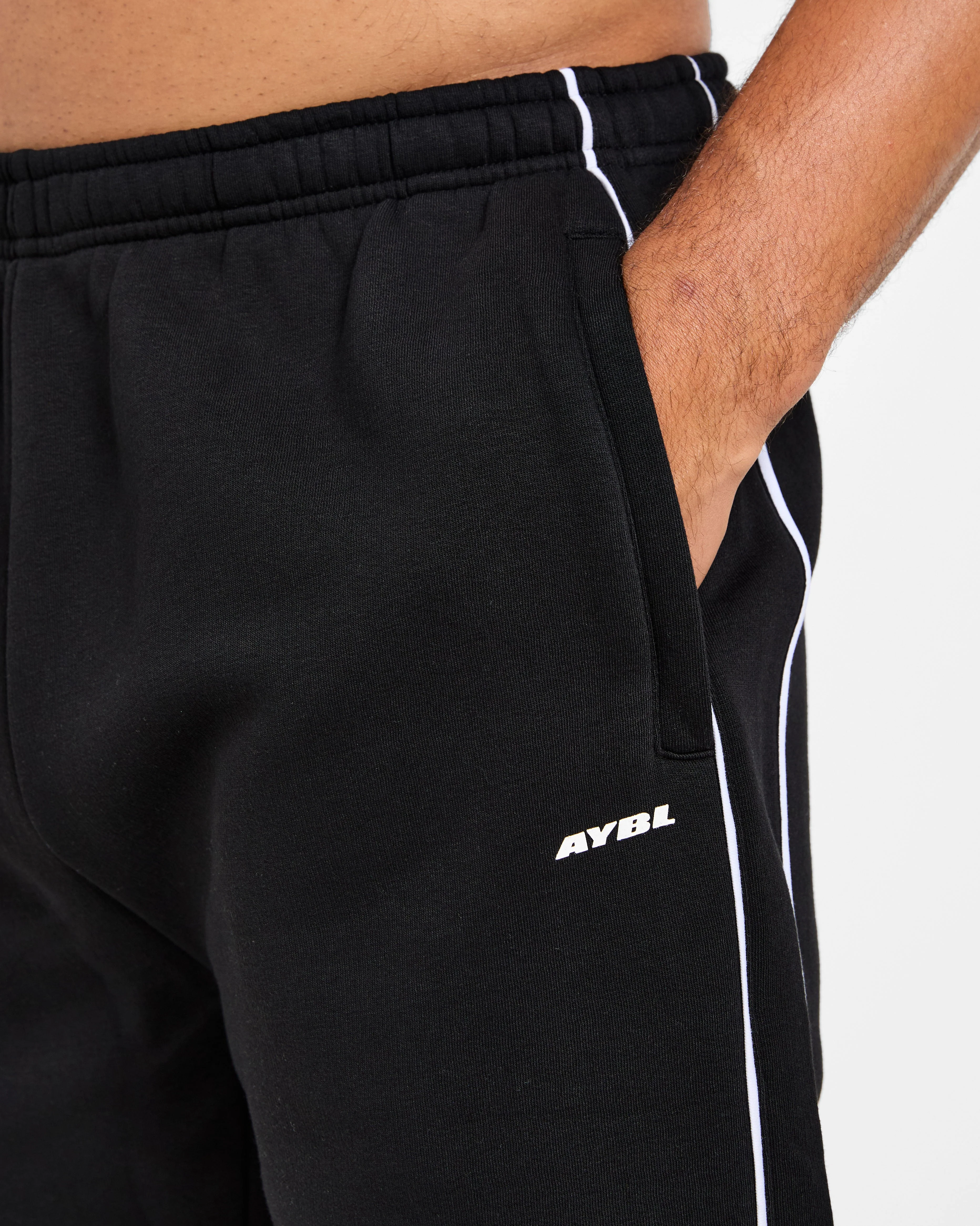 Restore Oversized Straight Leg Joggers - Zwart - Image 5