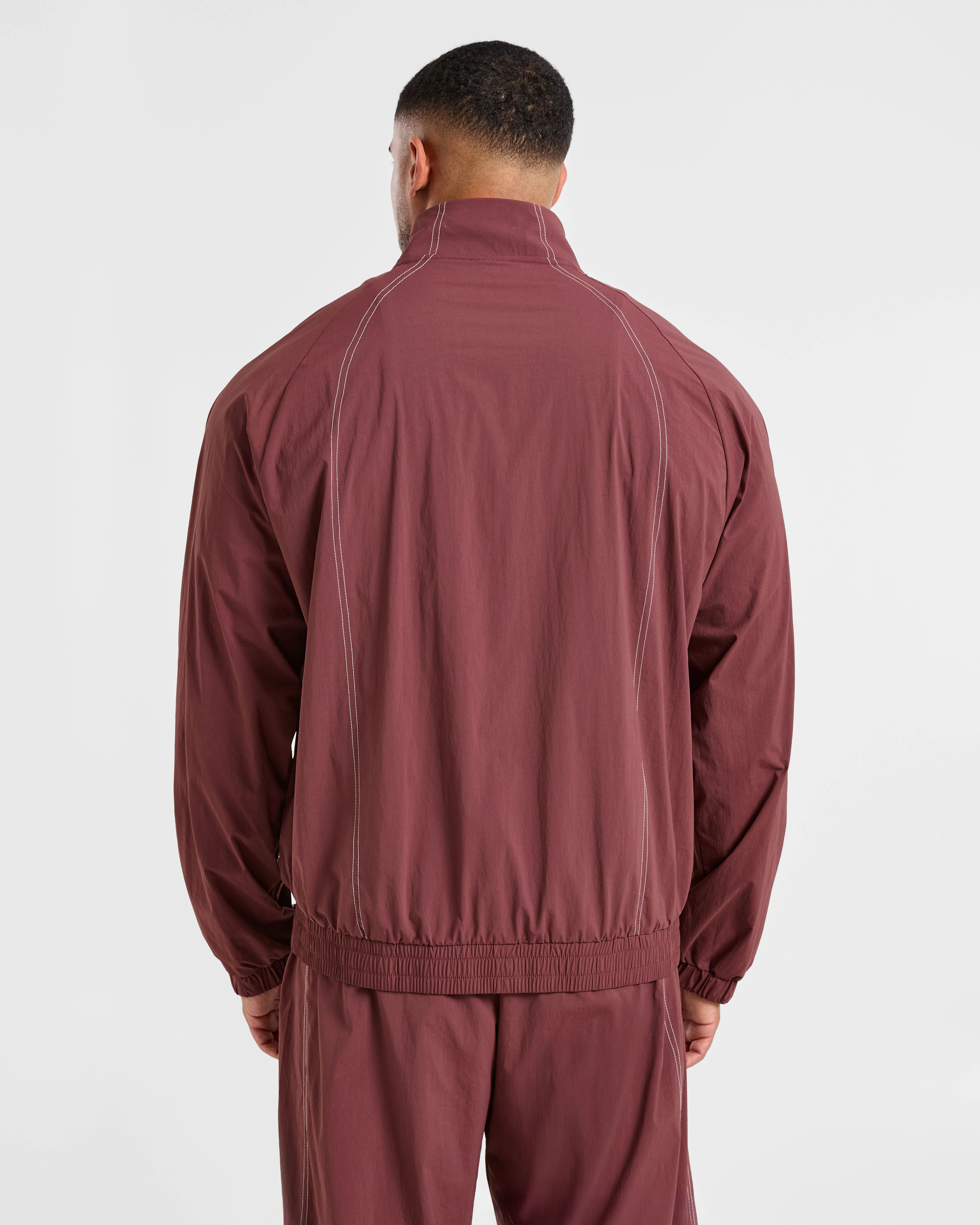 Restore Track Jacket - Paver Rood - Image 2