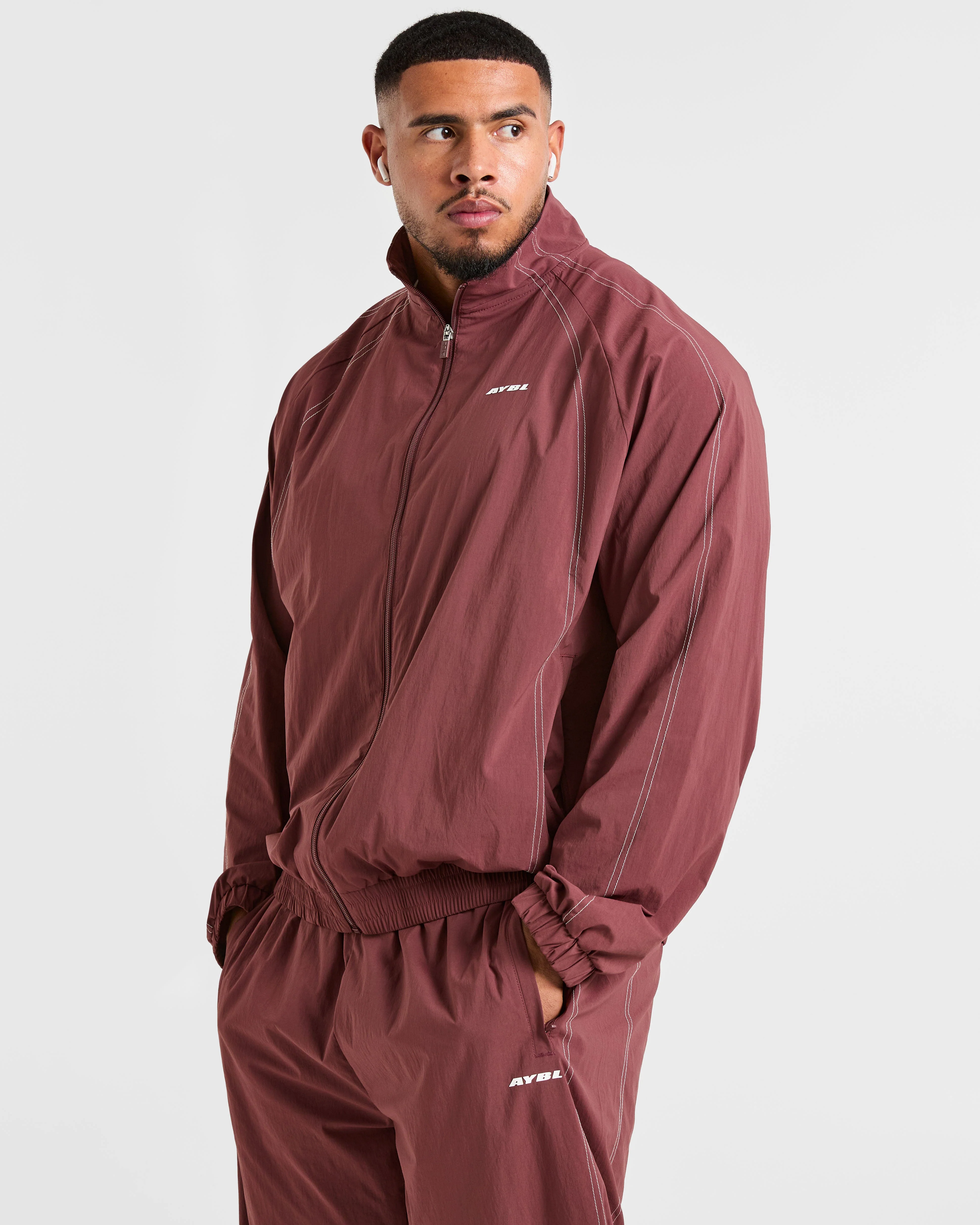 Restore Track Jacket - Paver Rood - Image 8