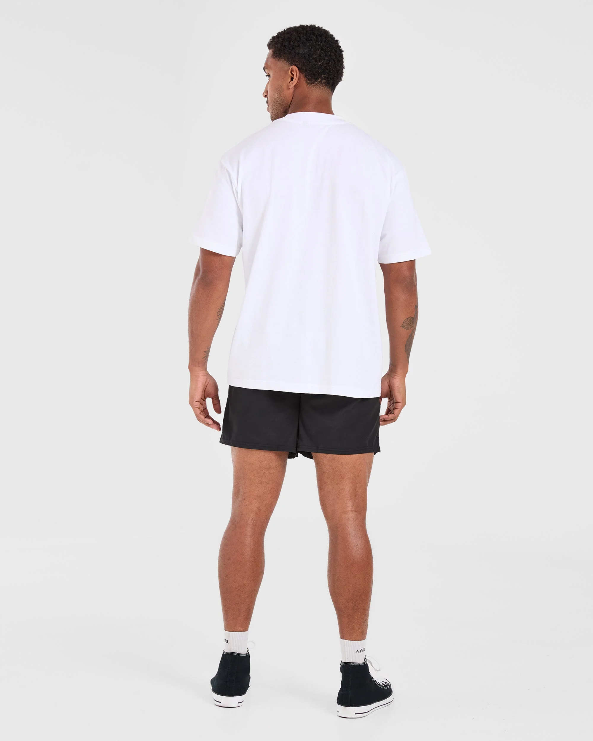 Retro Oversized T Shirt - Wit - Image 3