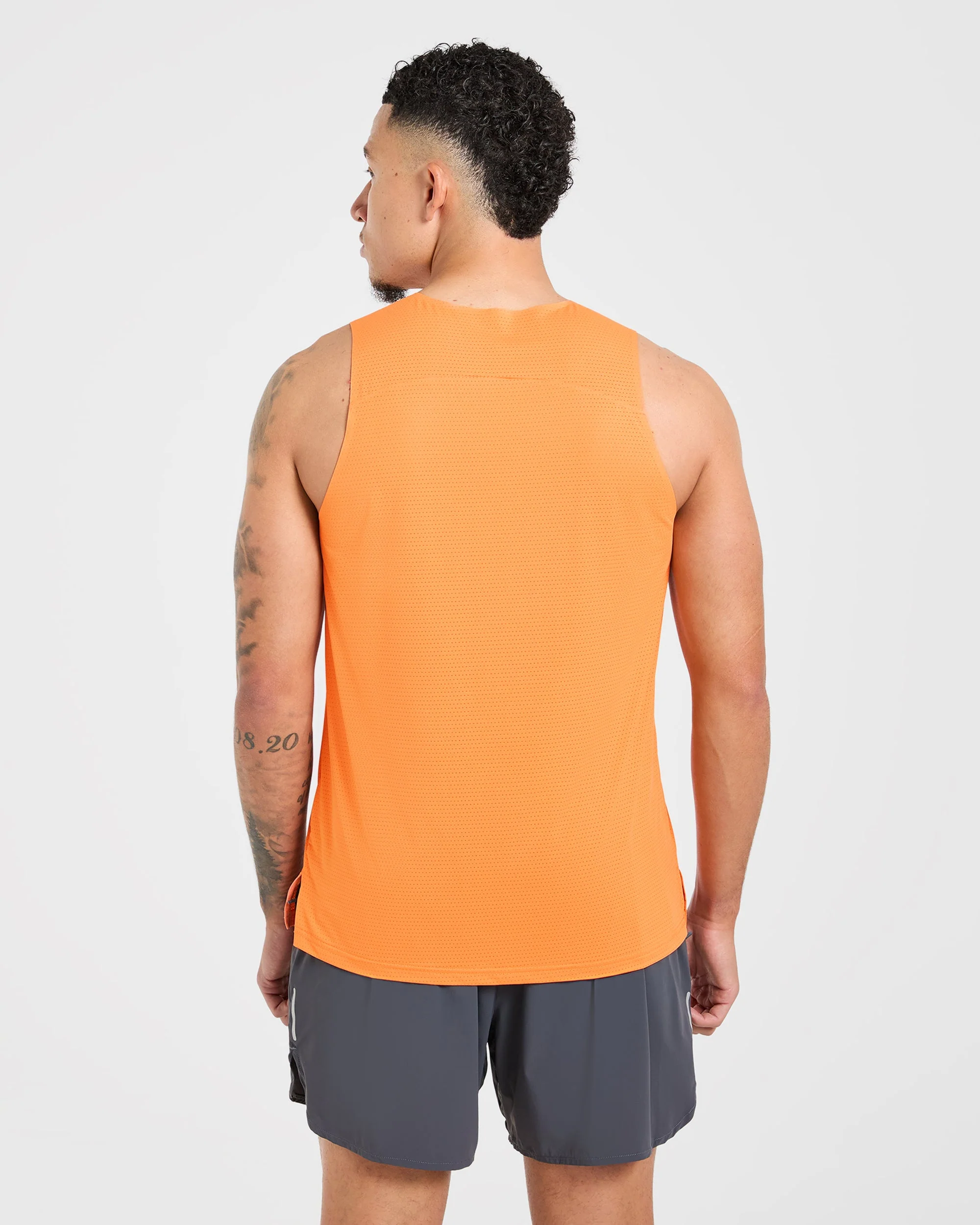Run Loose Tank - Bright Oranje - Image 2