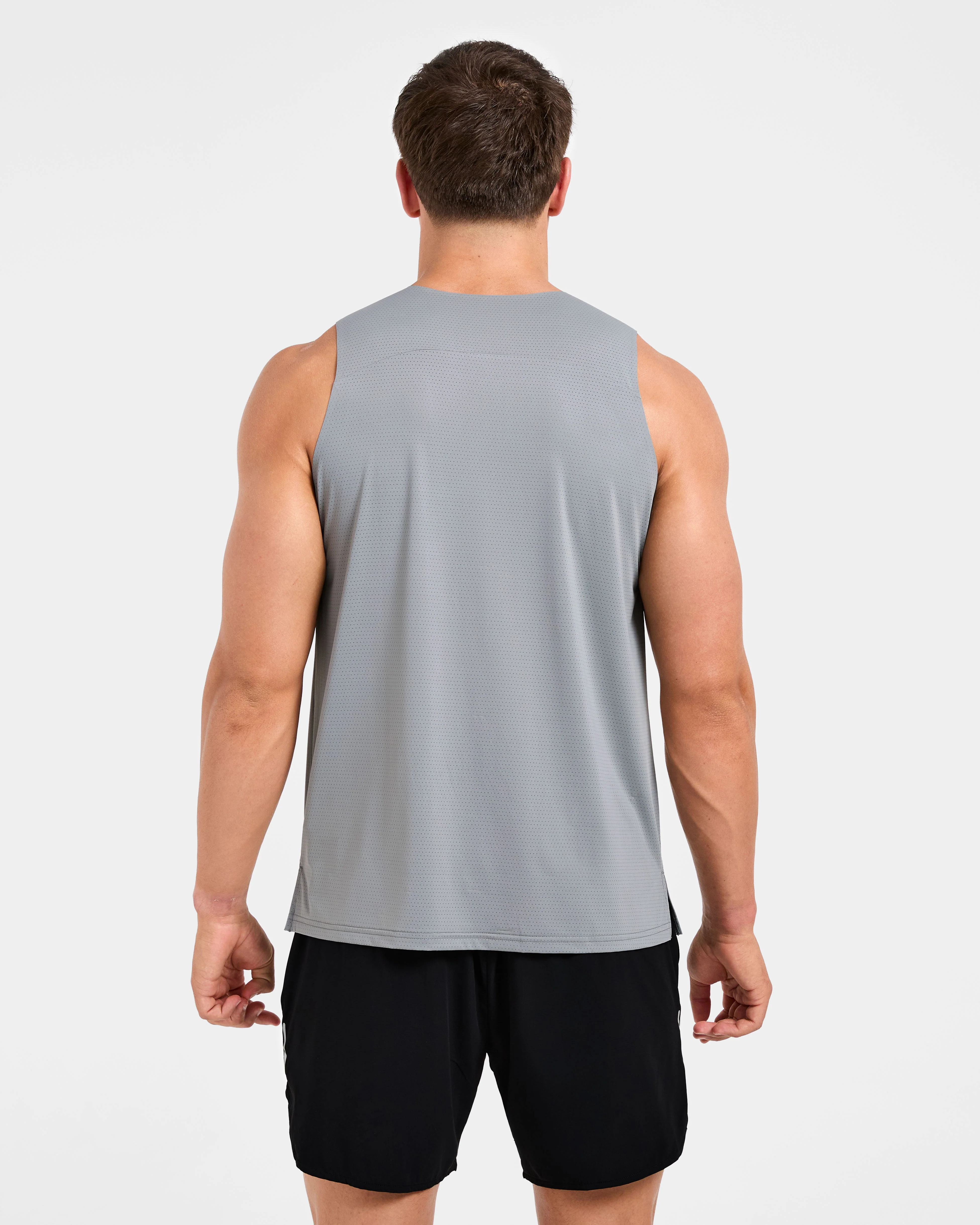Run Loose Tank - Thunder Grijs - Image 2