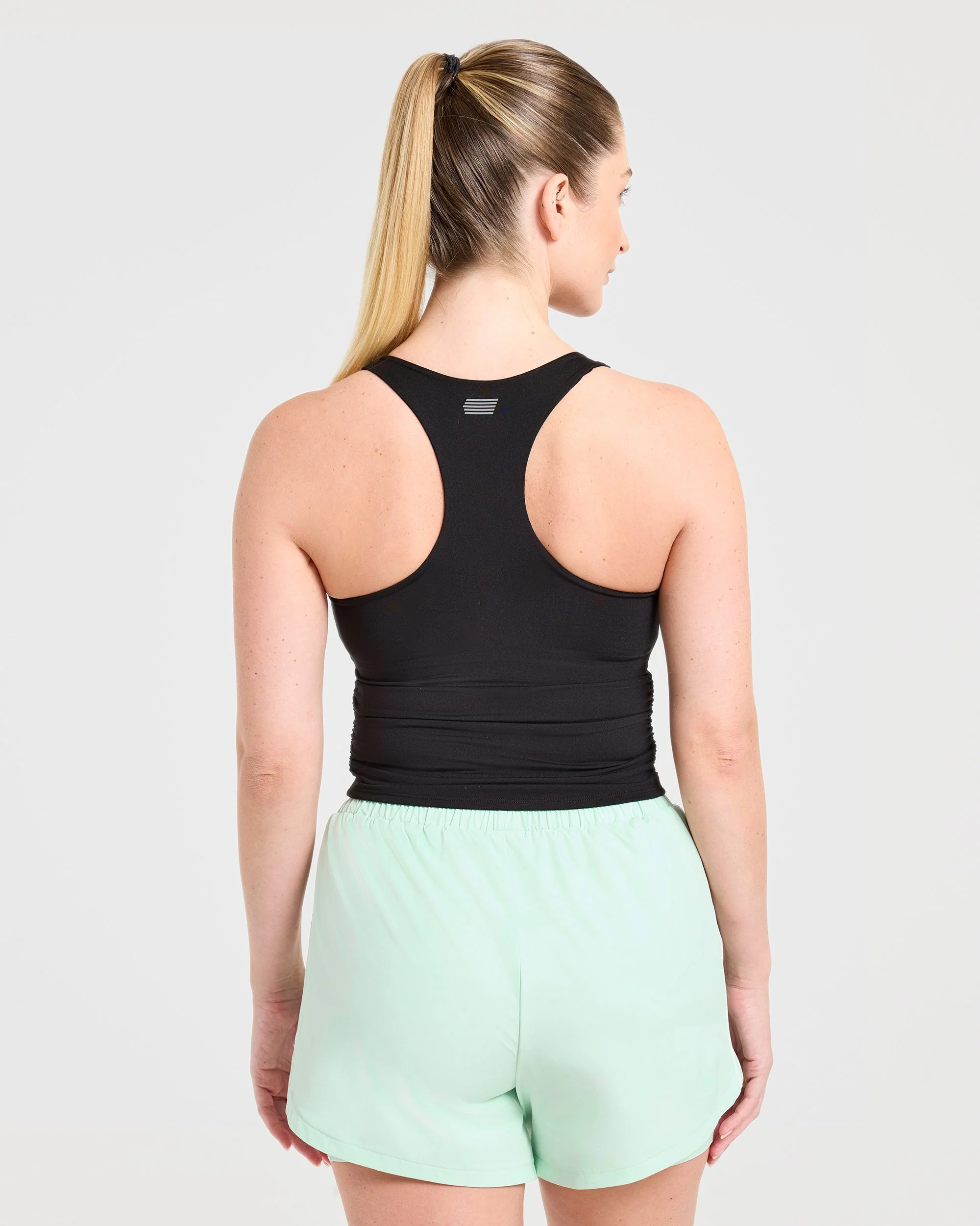 Run Ruched Tank - Zwart - Image 2