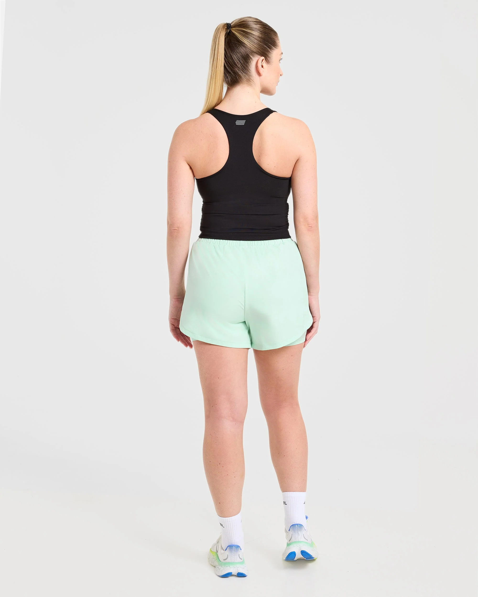 Run Ruched Tank - Zwart - Image 4