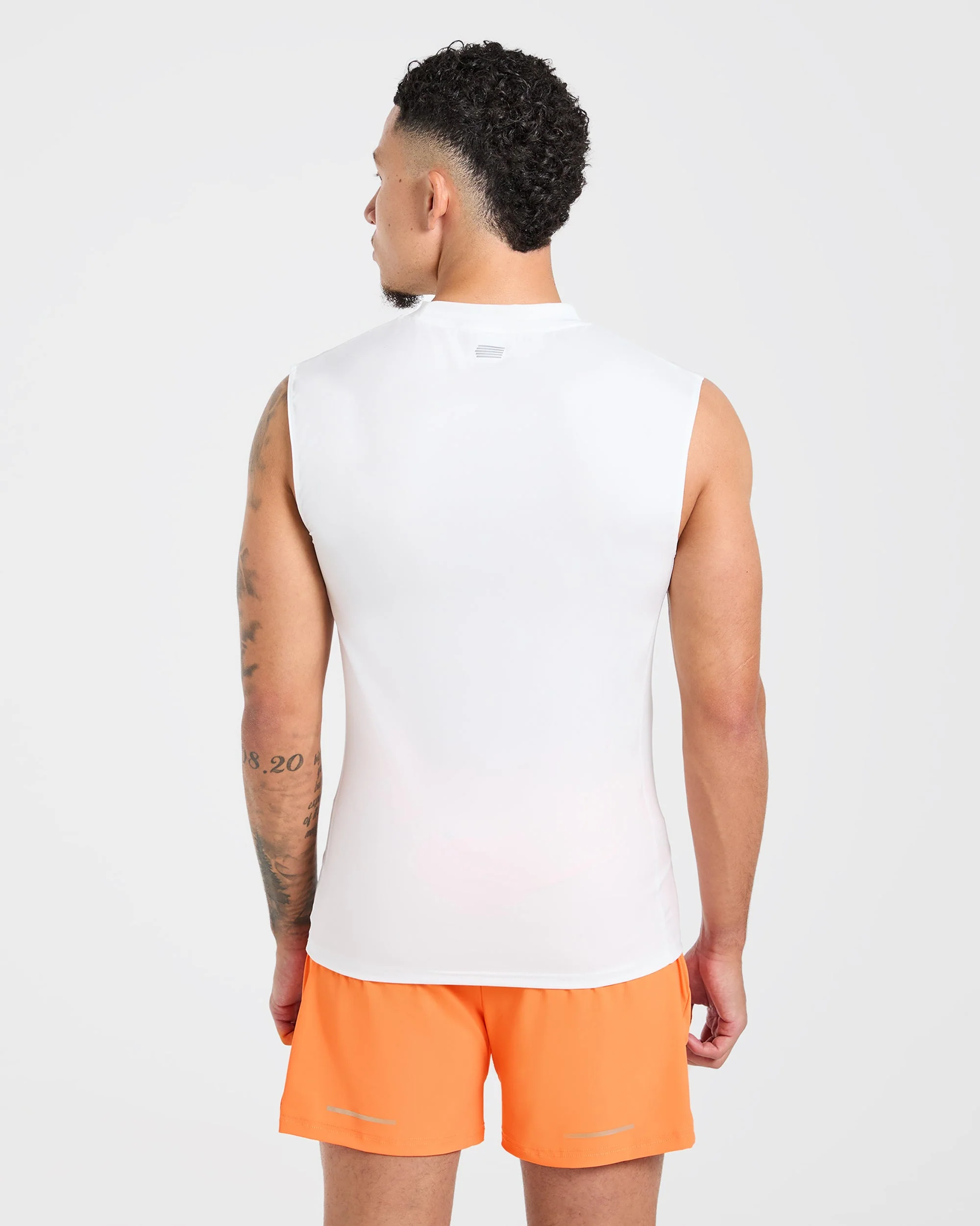 Run Slim Tank - Wit - Image 2
