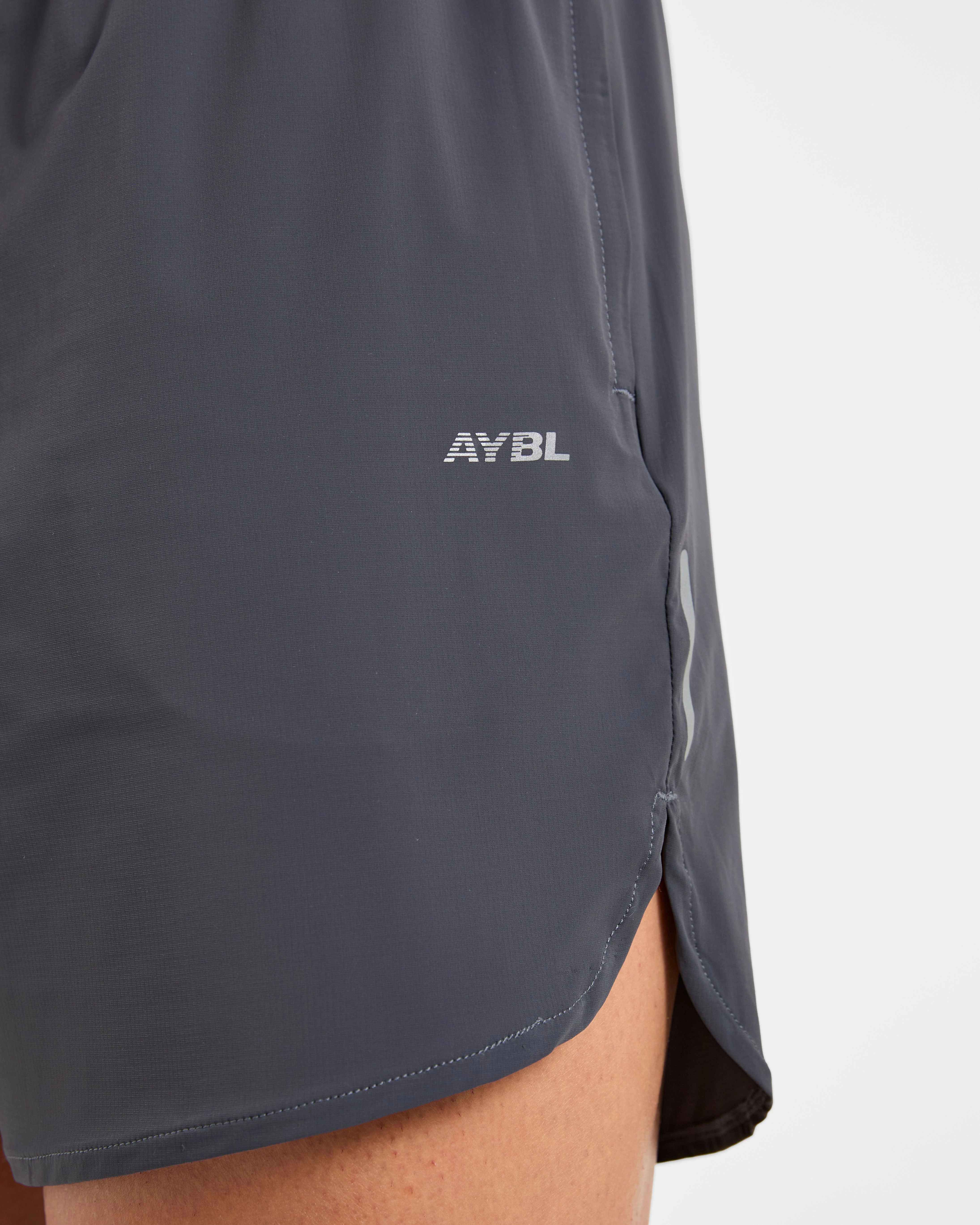 Run Speed Shorts - Hurricane Grijs - Image 6