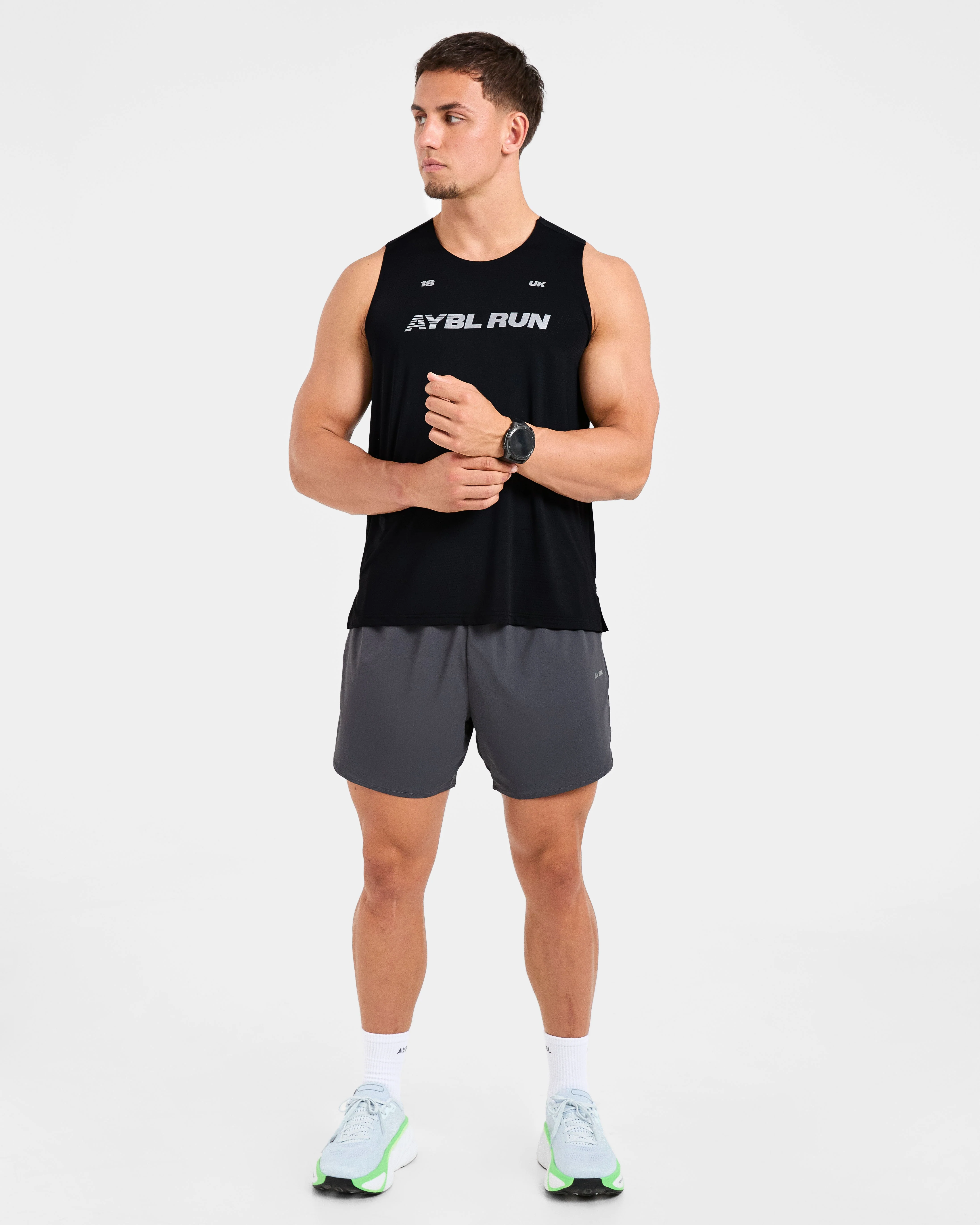 Run Speed Shorts - Hurricane Grijs - Image 7