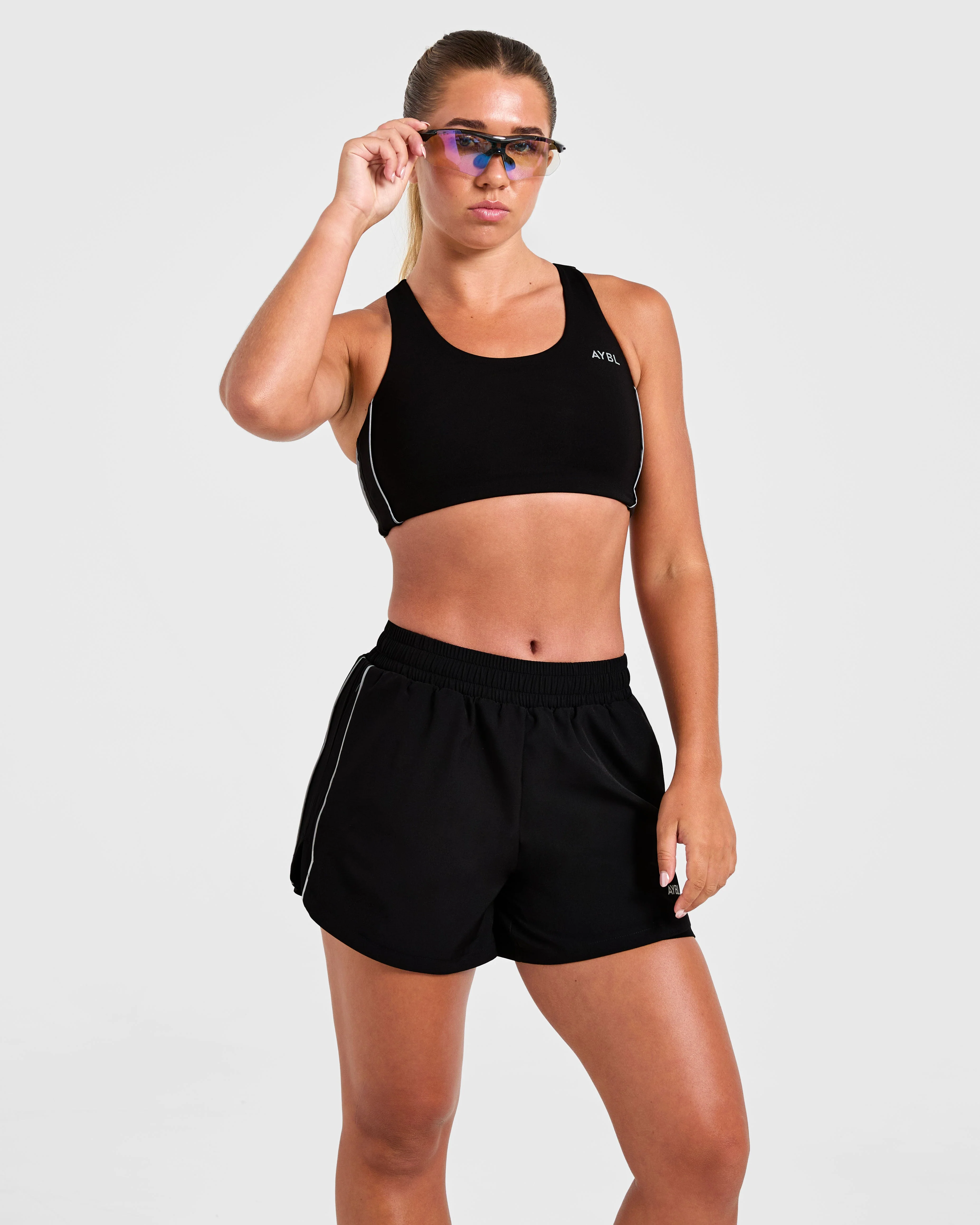 Run Sports Bra - Zwart - Image 8