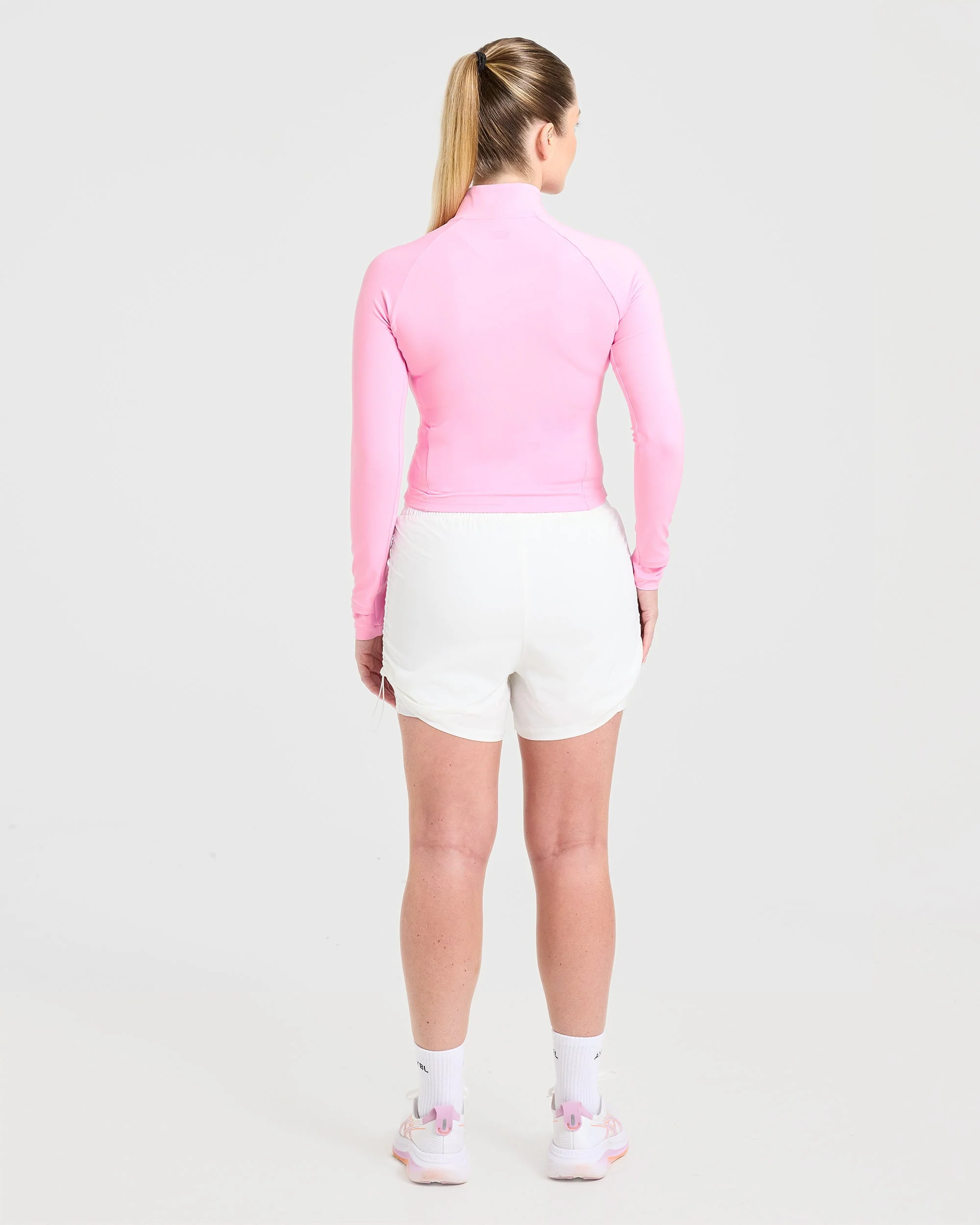 Run Zip Jacket - Spring Roze - Image 4