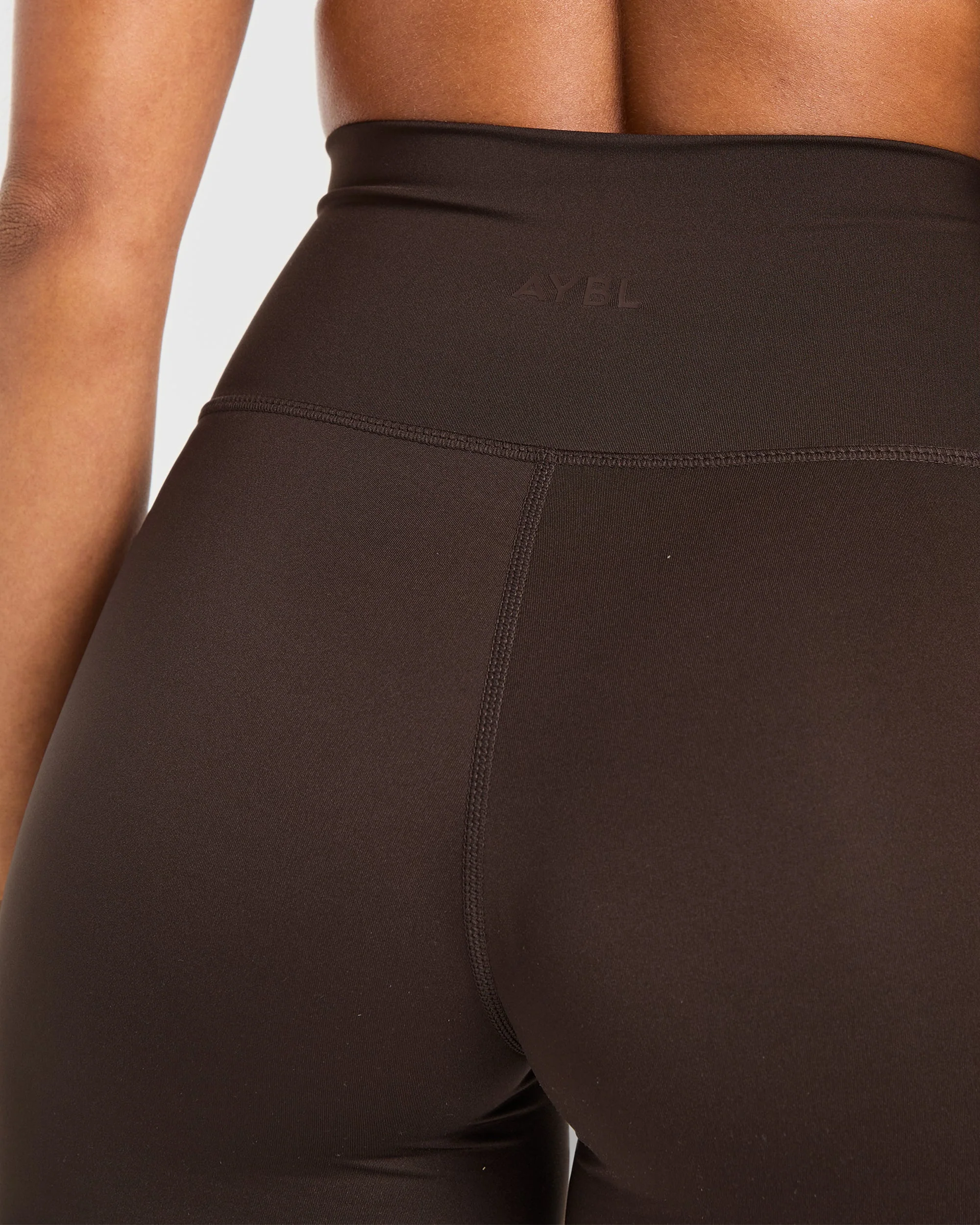 Sculpt Flared Leggings - Deep Cocoa Bruin - Image 6