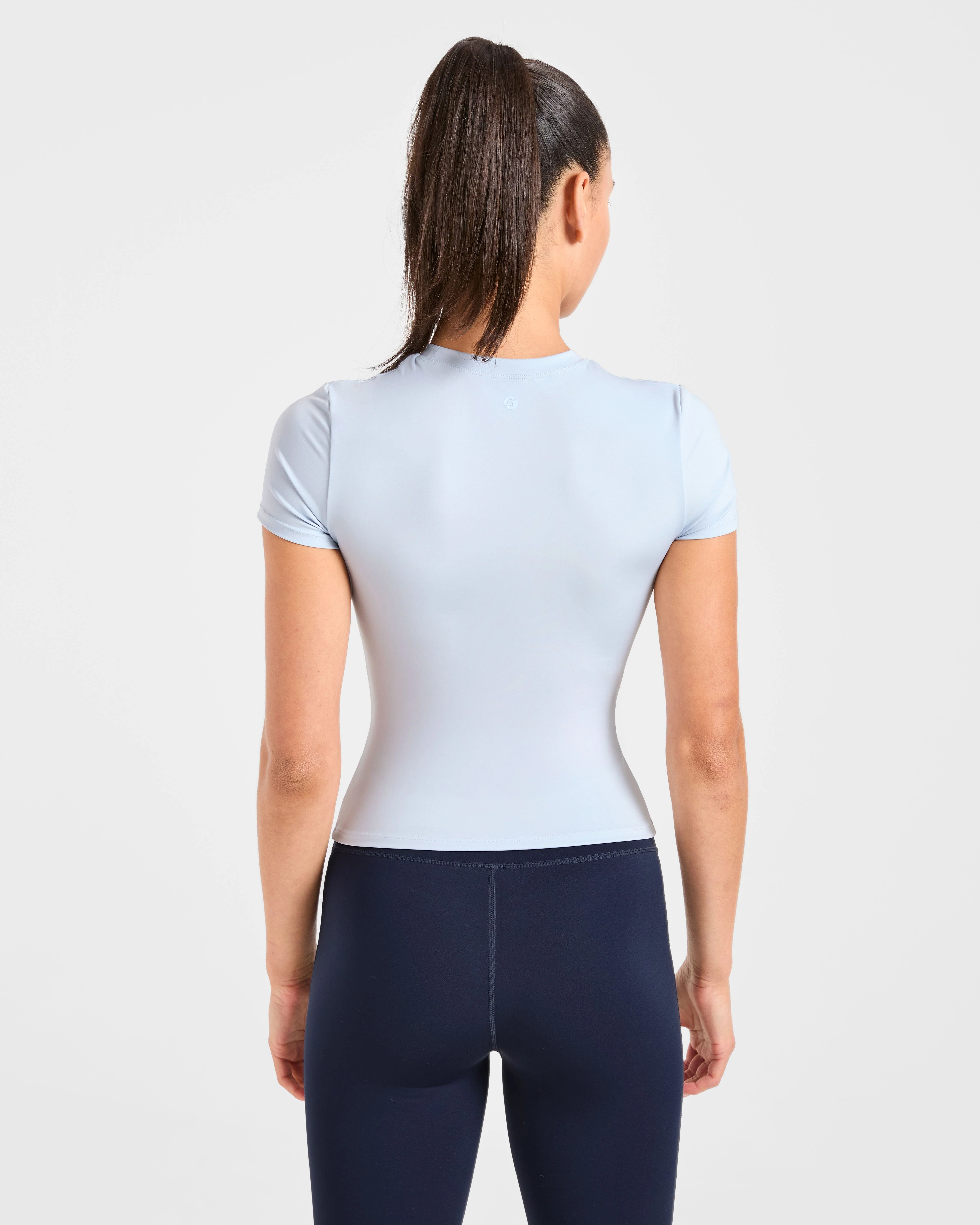 Sculpt T Shirt - Pastel Blauw - Image 2