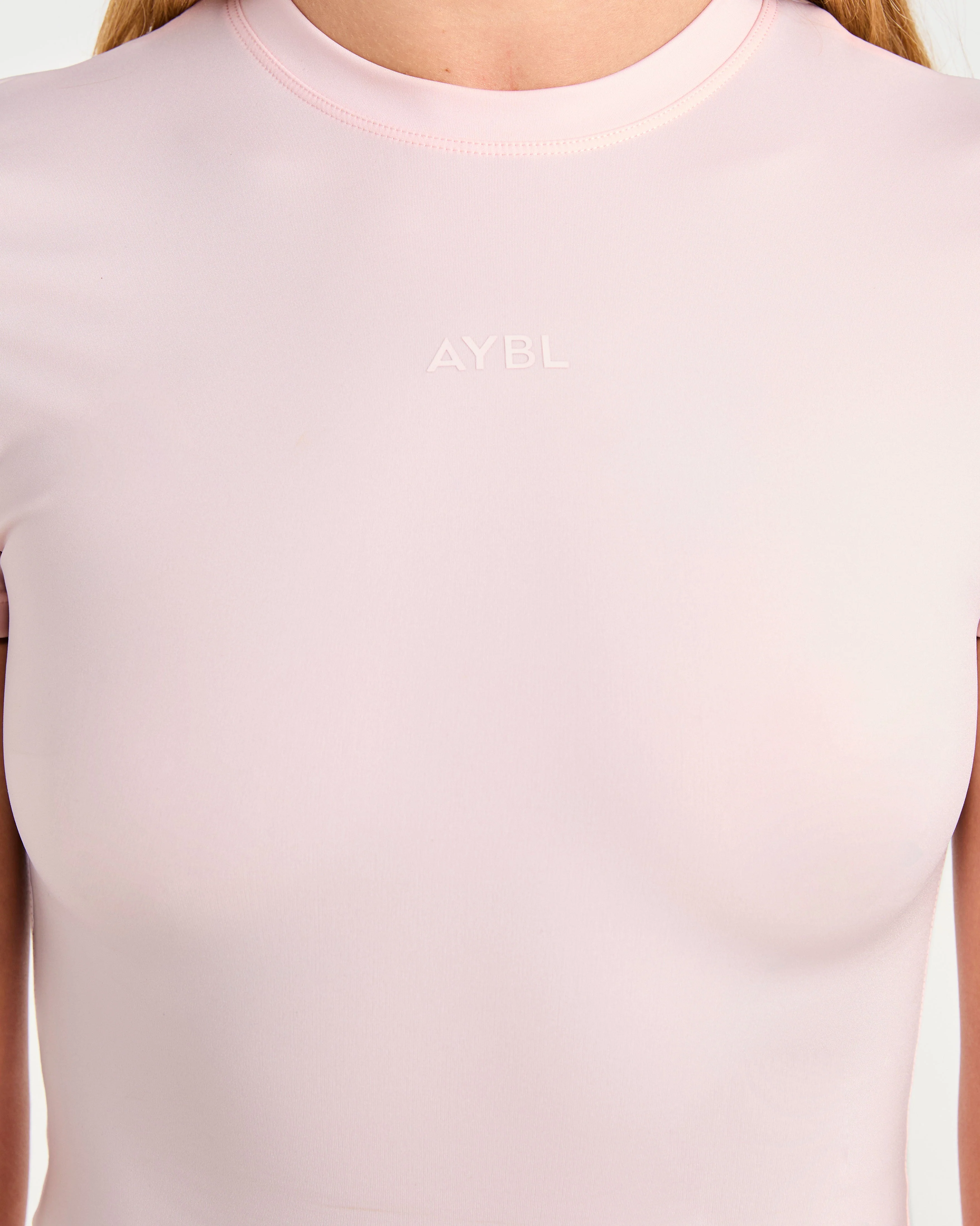 Sculpt T Shirt - Pastel Roze - Image 5