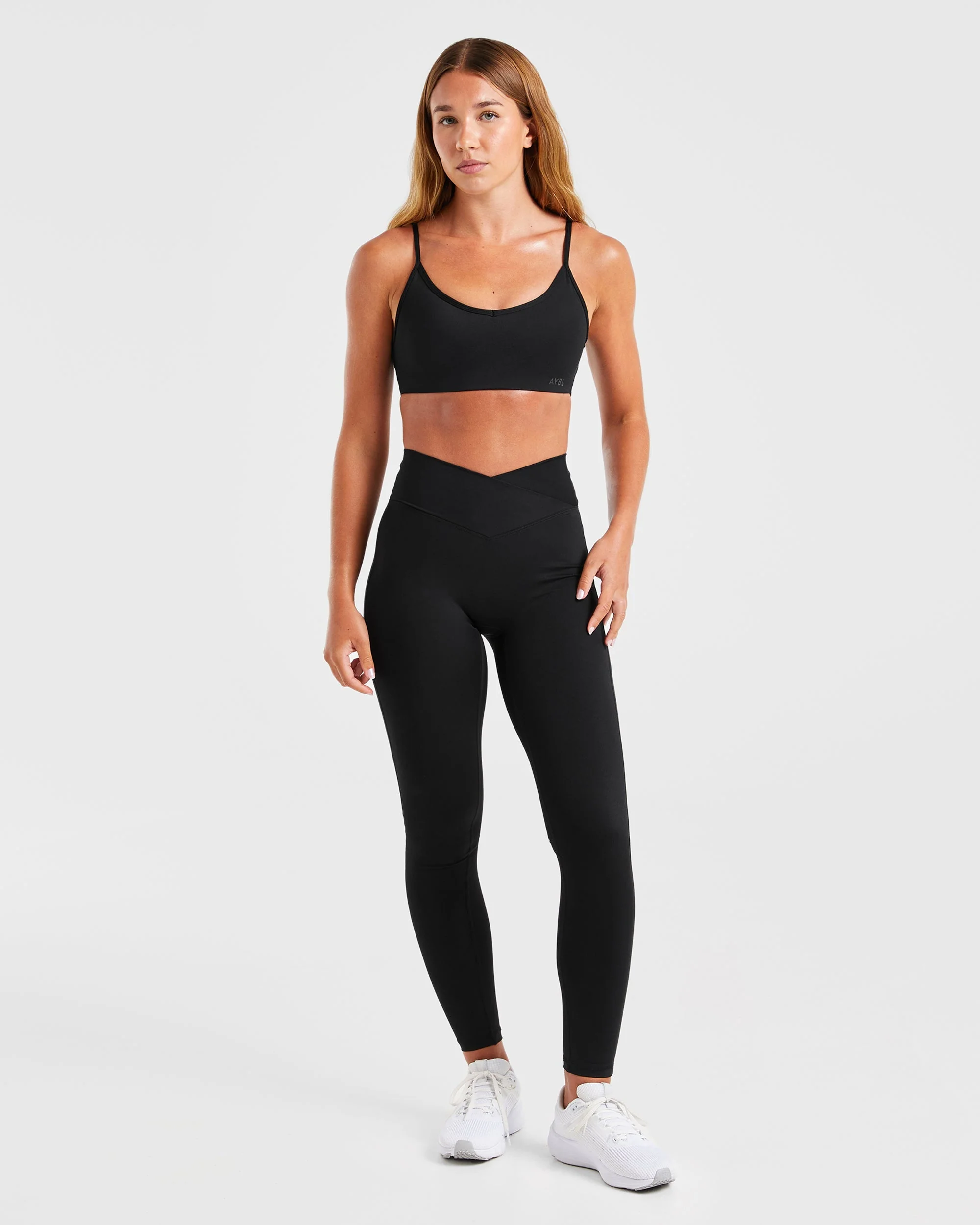 Sculpt Wrap Leggings - Zwart - Image 3