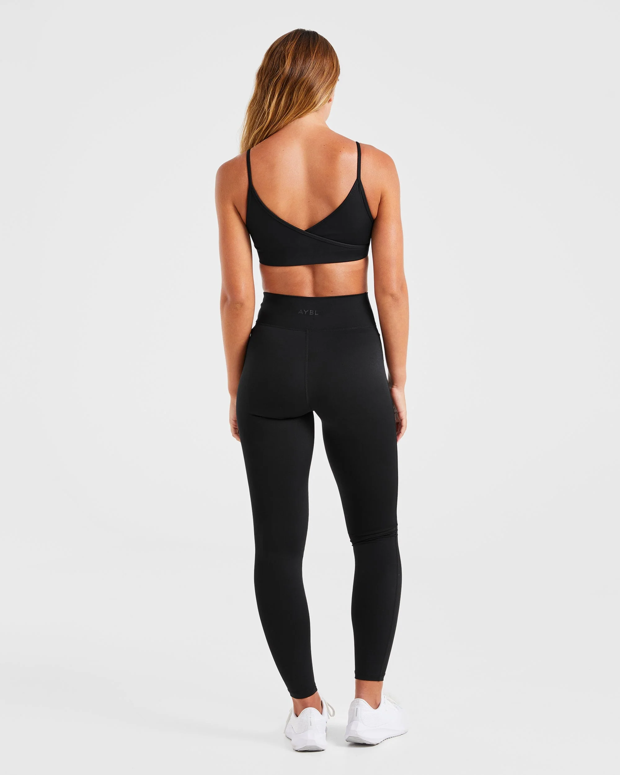 Sculpt Wrap Leggings - Zwart - Image 4