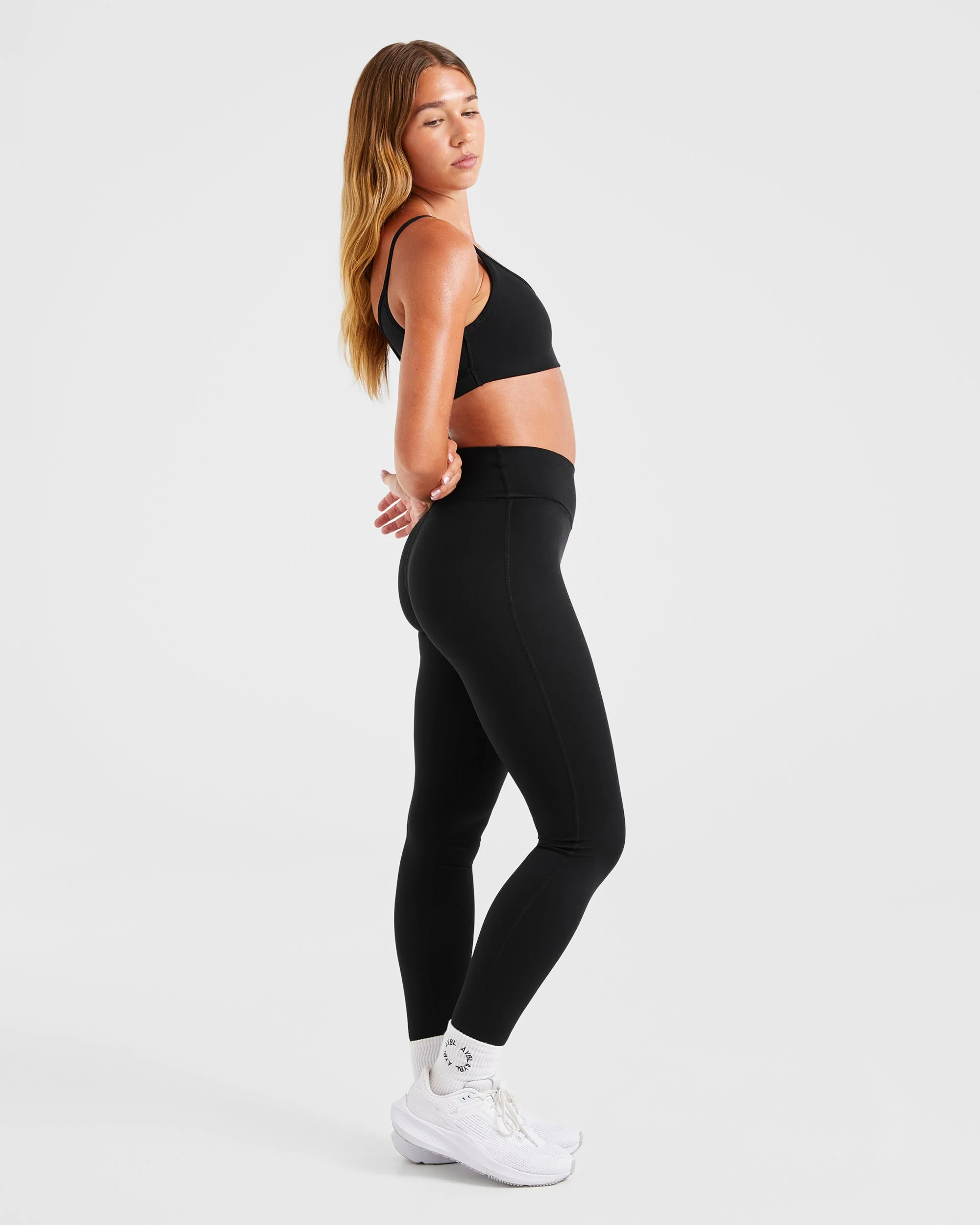 Sculpt Wrap Leggings - Zwart - Image 7