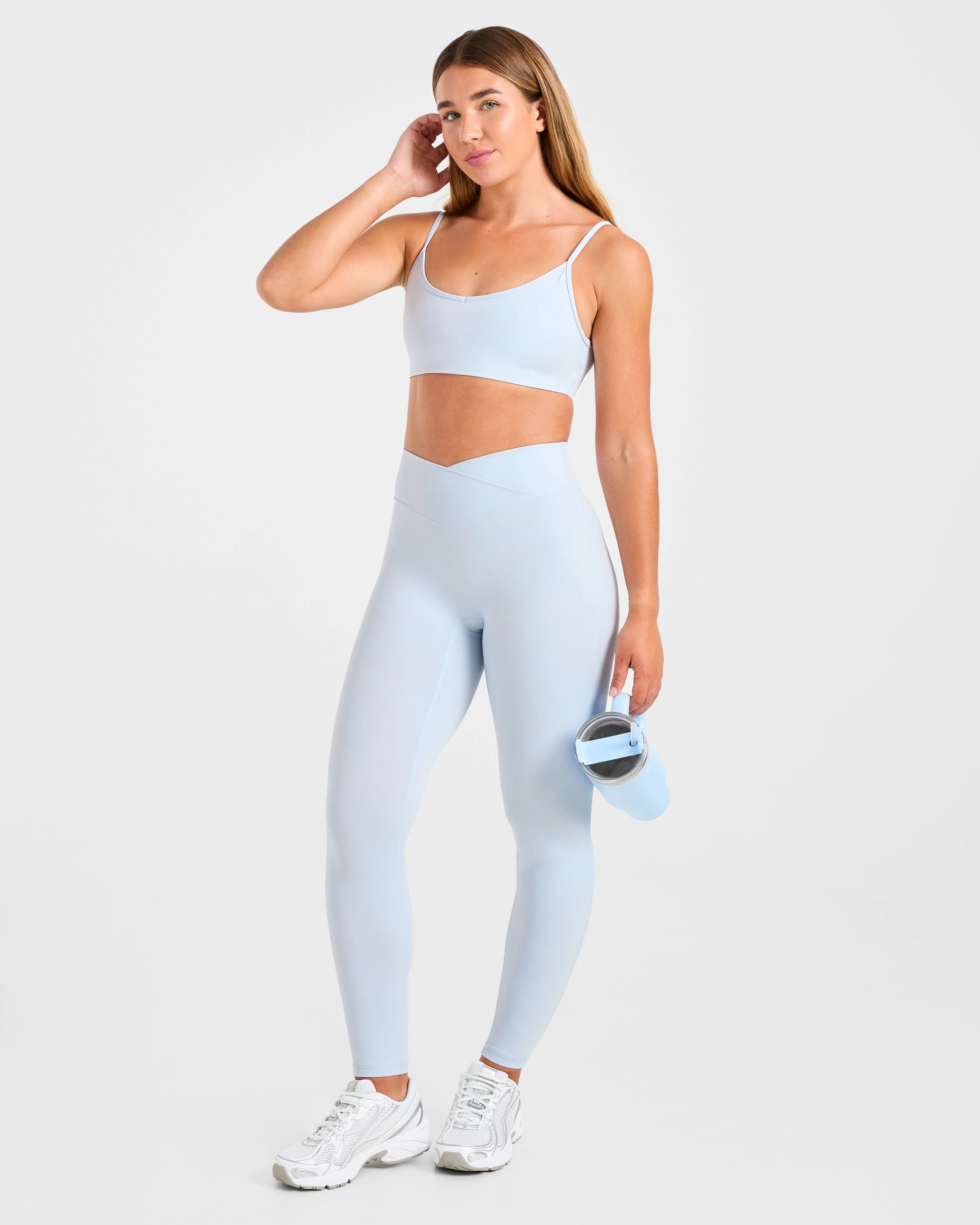 Sculpt Wrap Leggings - Iced Blauw - Image 7