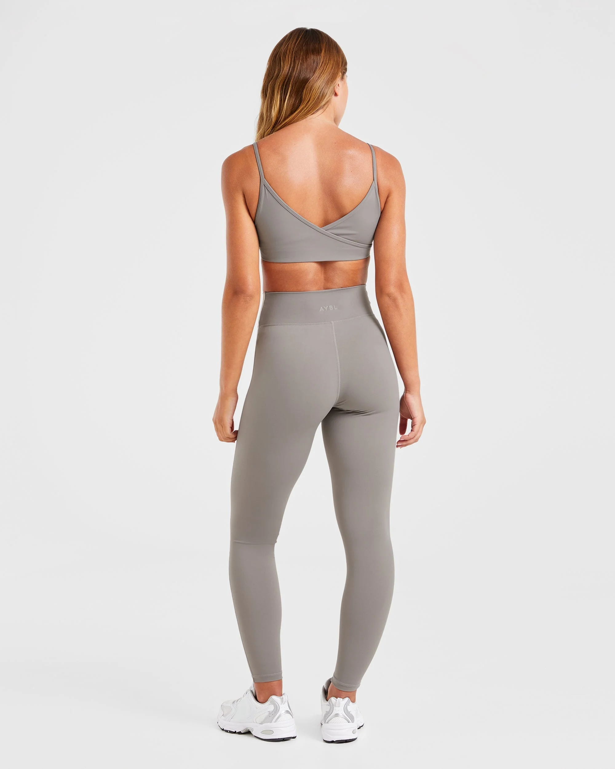 Sculpt Wrap Leggings - Smoke Grijs - Image 4