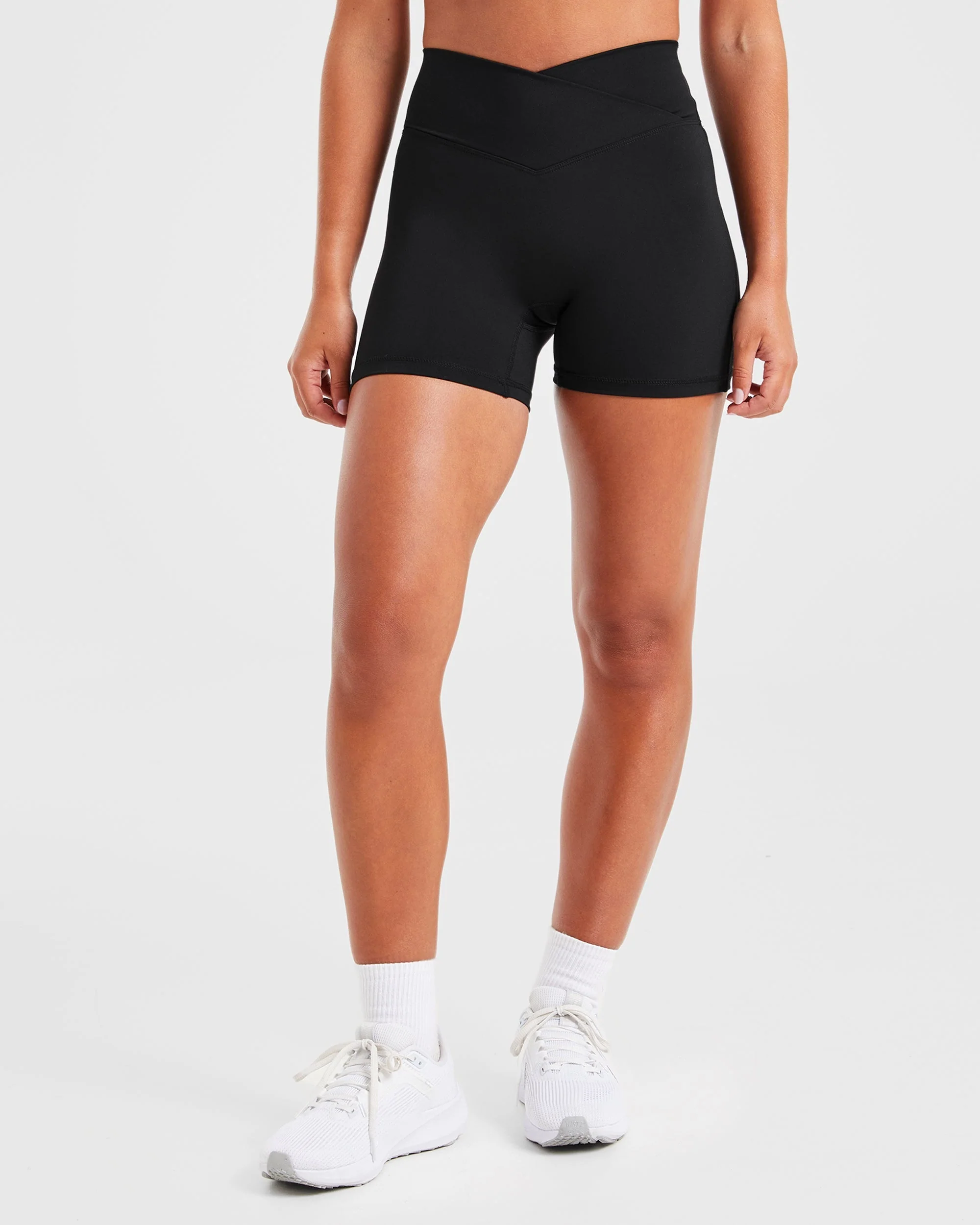 Sculpt Wrap Shorts - Zwart