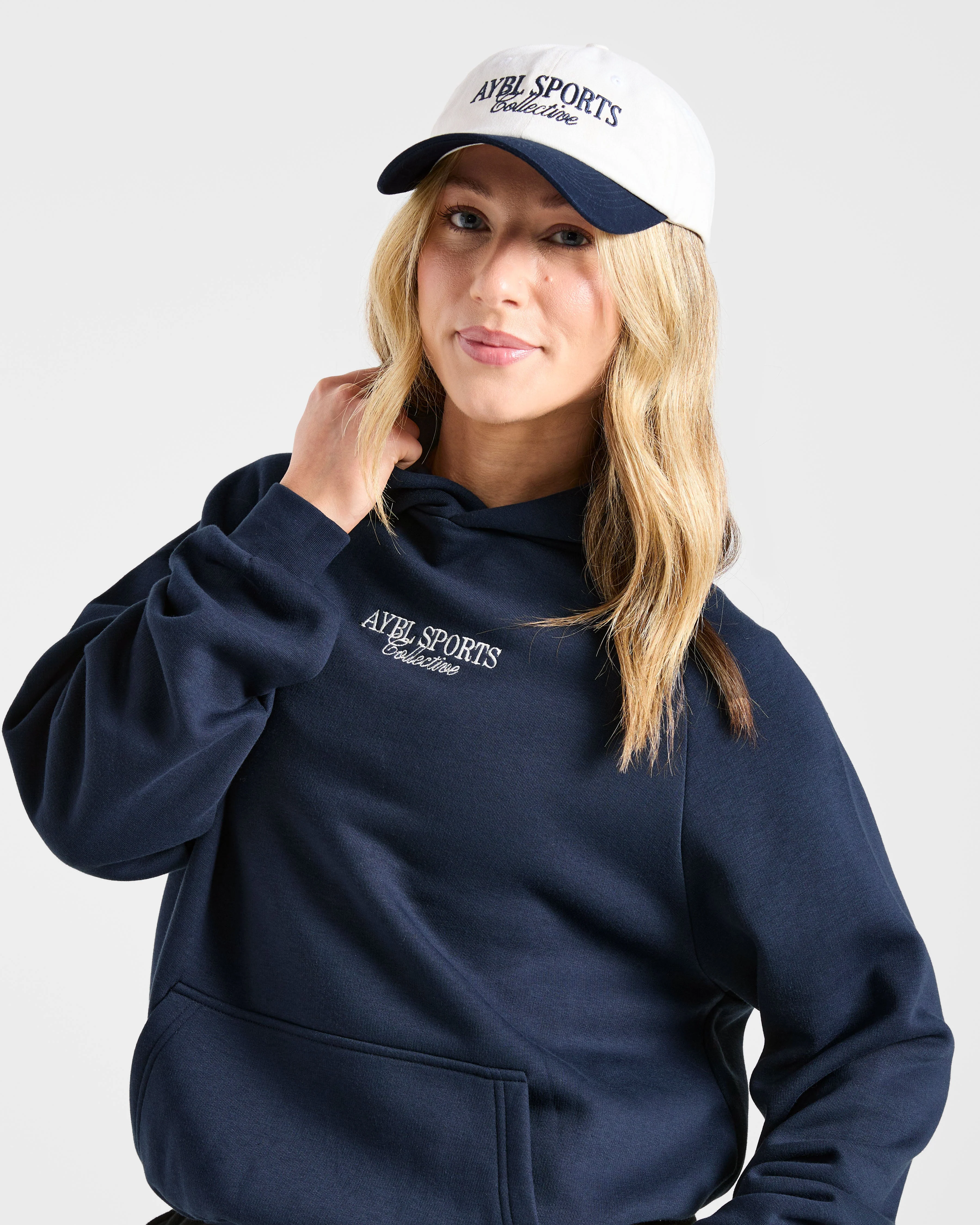 Sports Collective Cap - Off Wit/Navy - Image 6