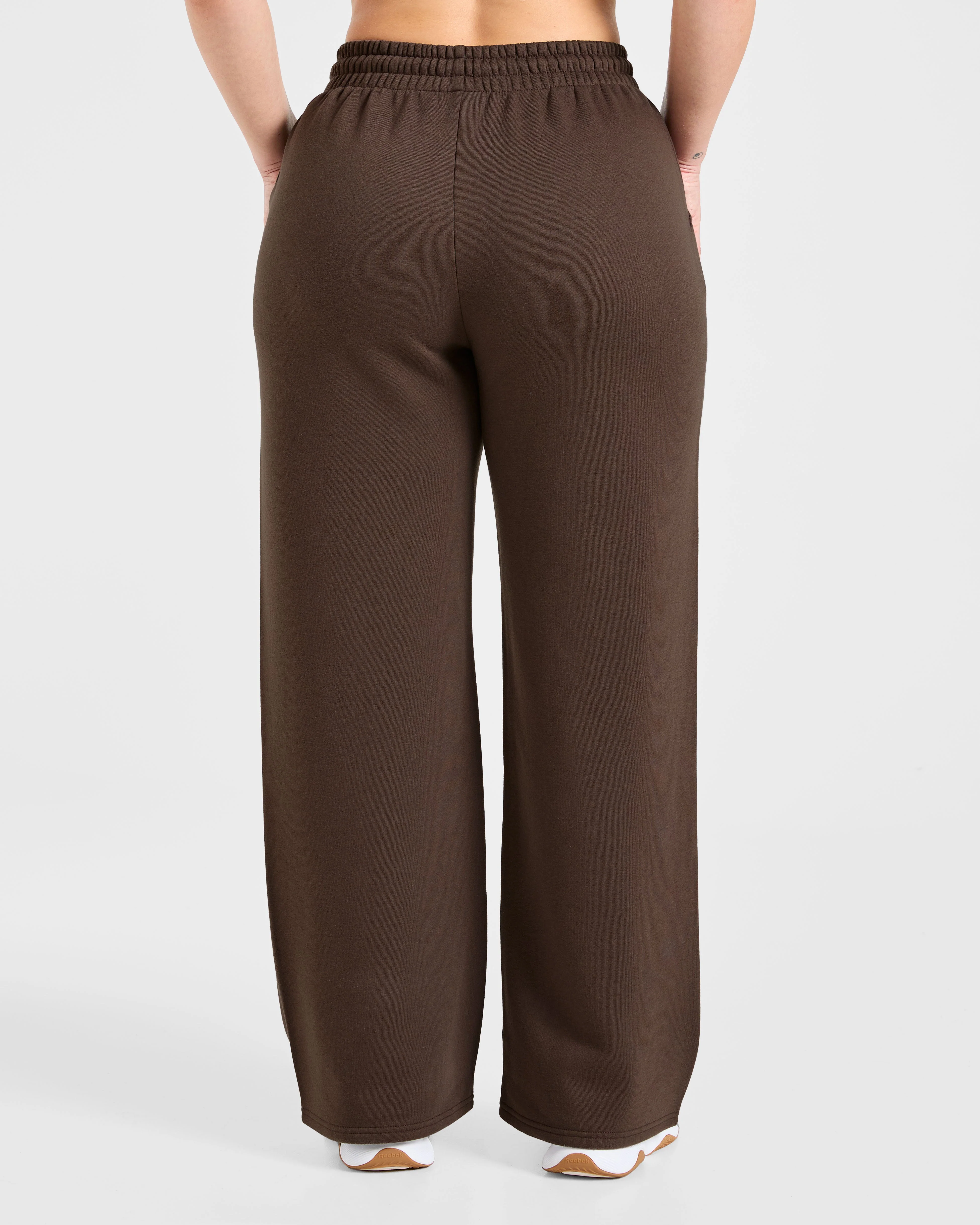 Sports Collective Oversized Straight Leg Joggers - Bruin - Image 2