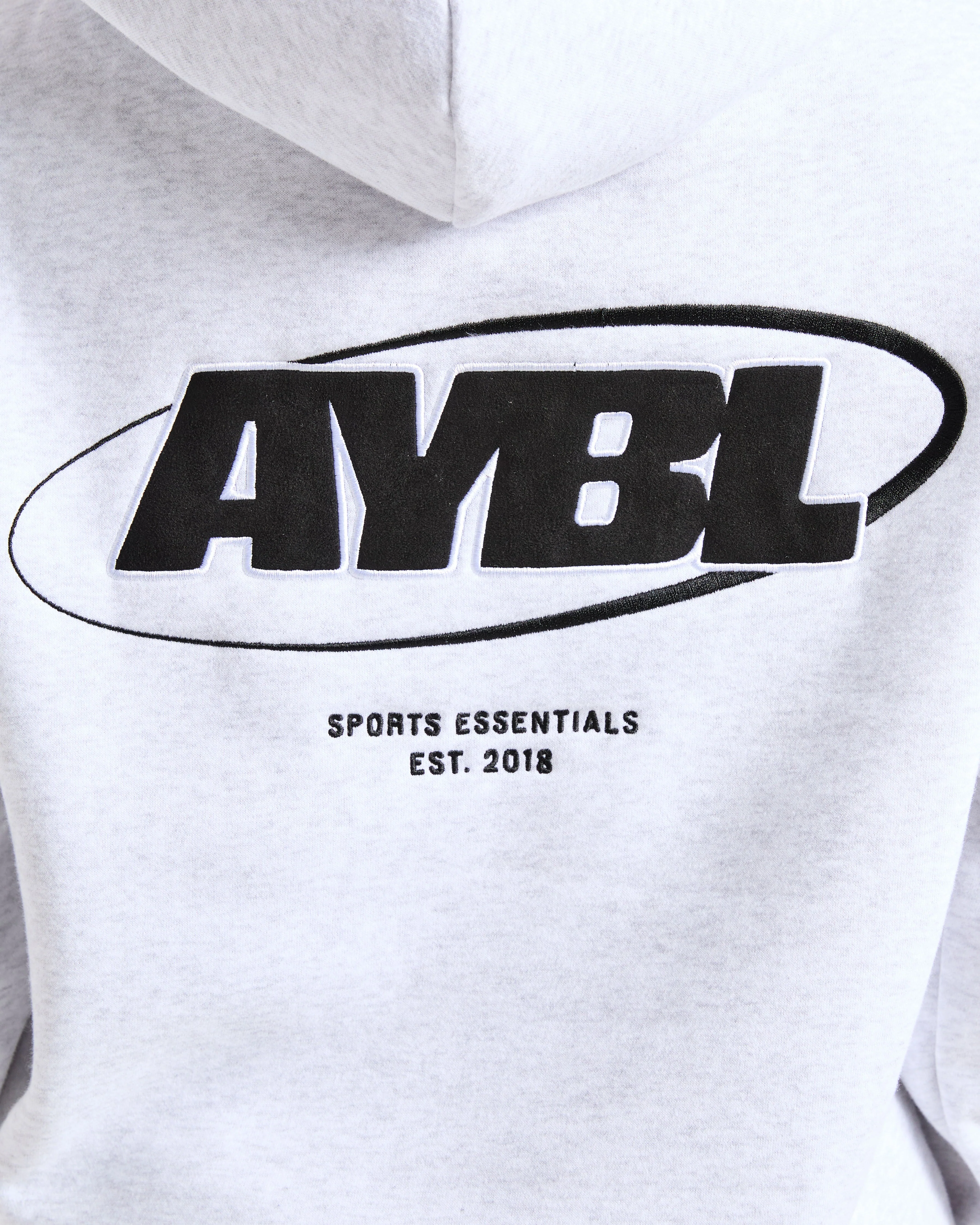 Sports Essentials Oversized Hoodie - Heather Grijs/Zwart - Image 6