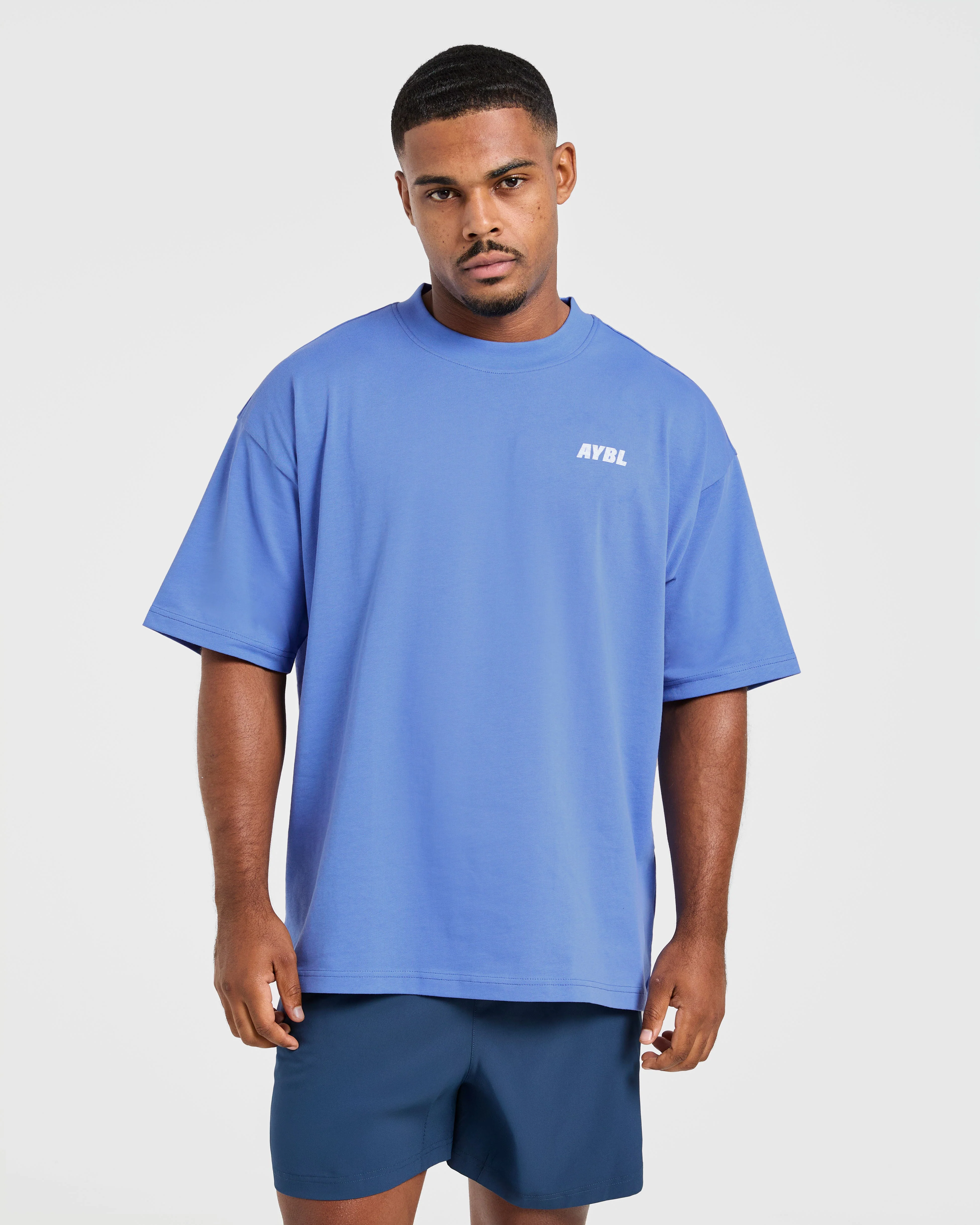Sportswear Essentials Oversized T Shirt - Indigo Blauw - Image 2