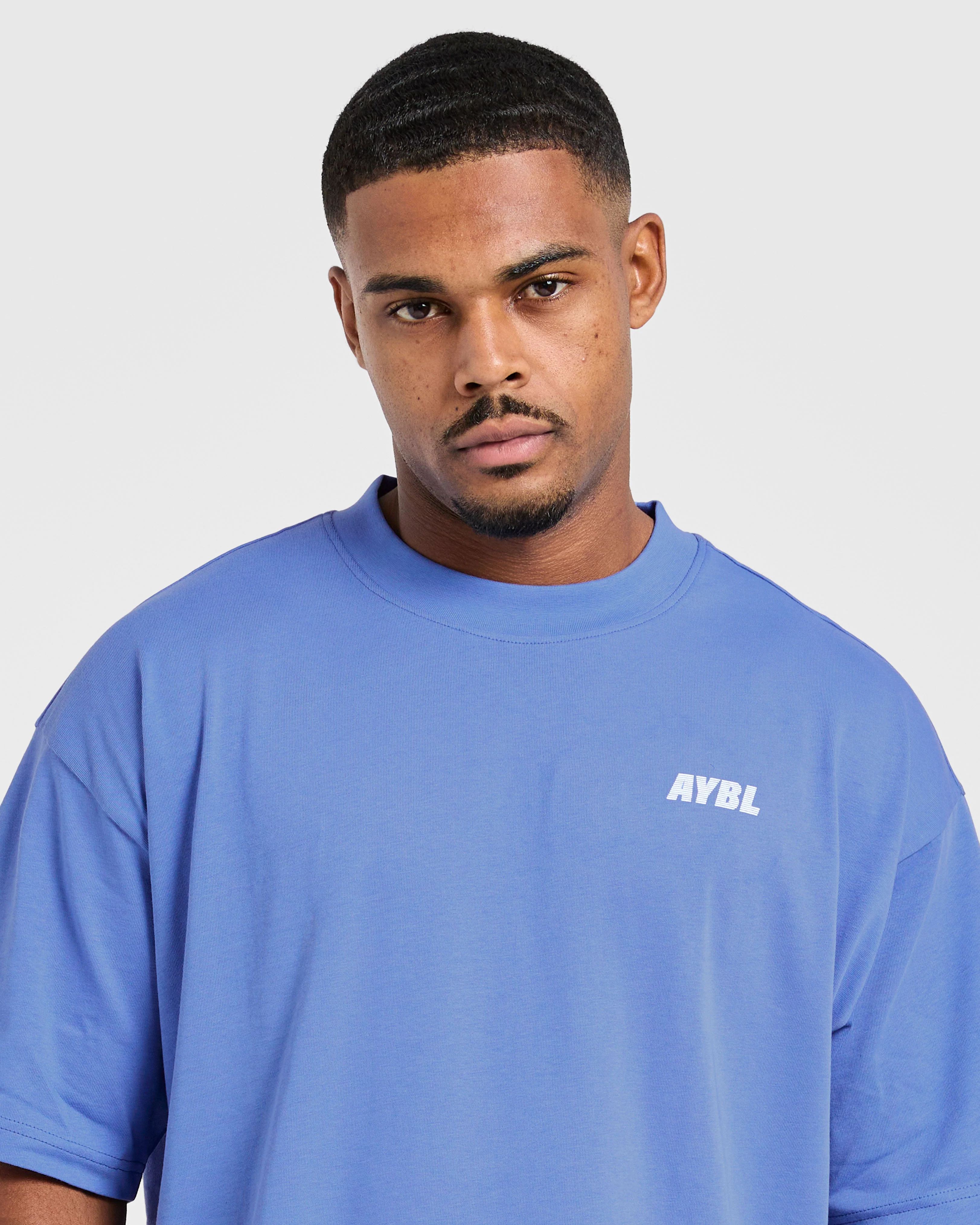 Sportswear Essentials Oversized T Shirt - Indigo Blauw - Image 7