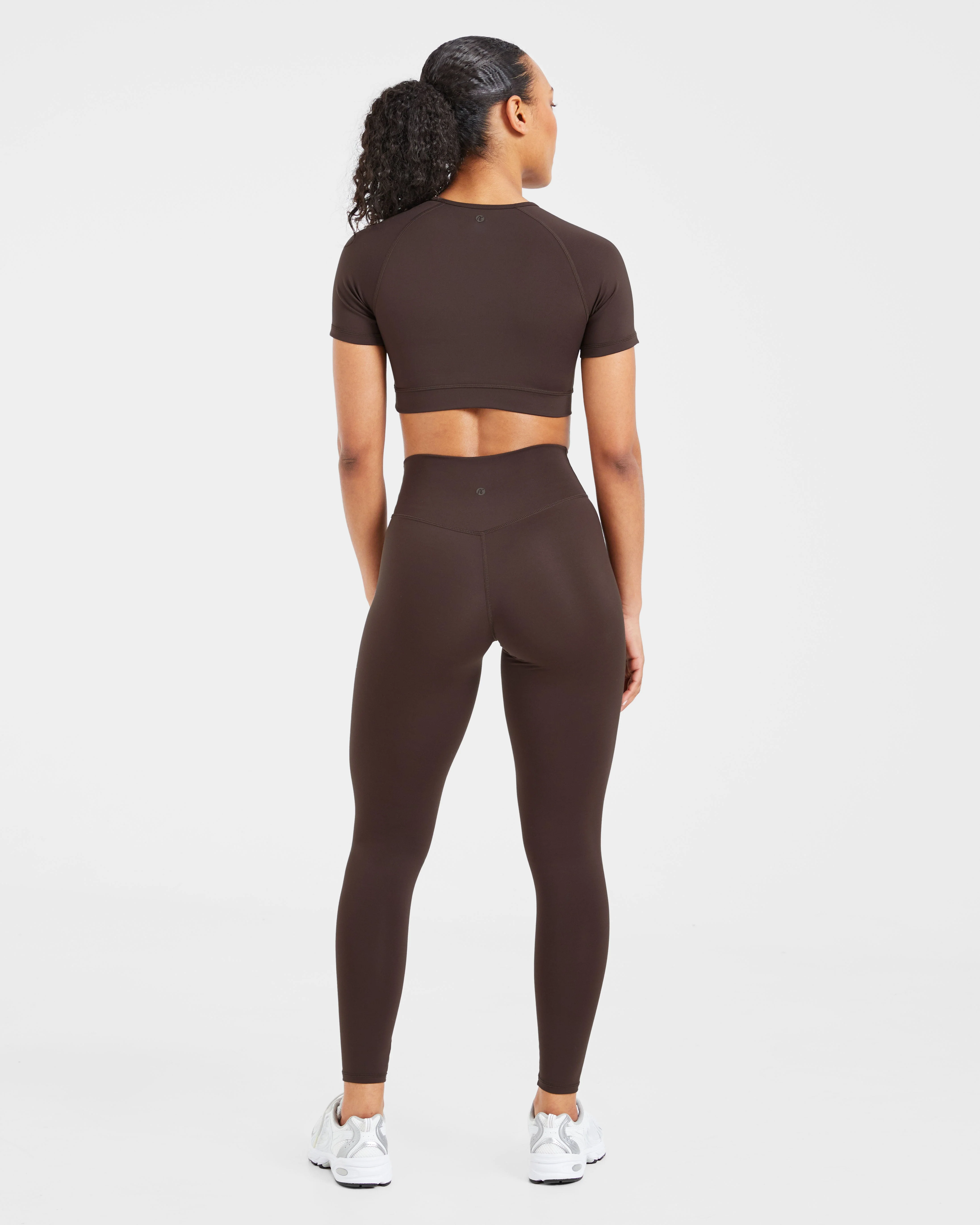Staple Crop Top - Coffee Bruin - Image 3